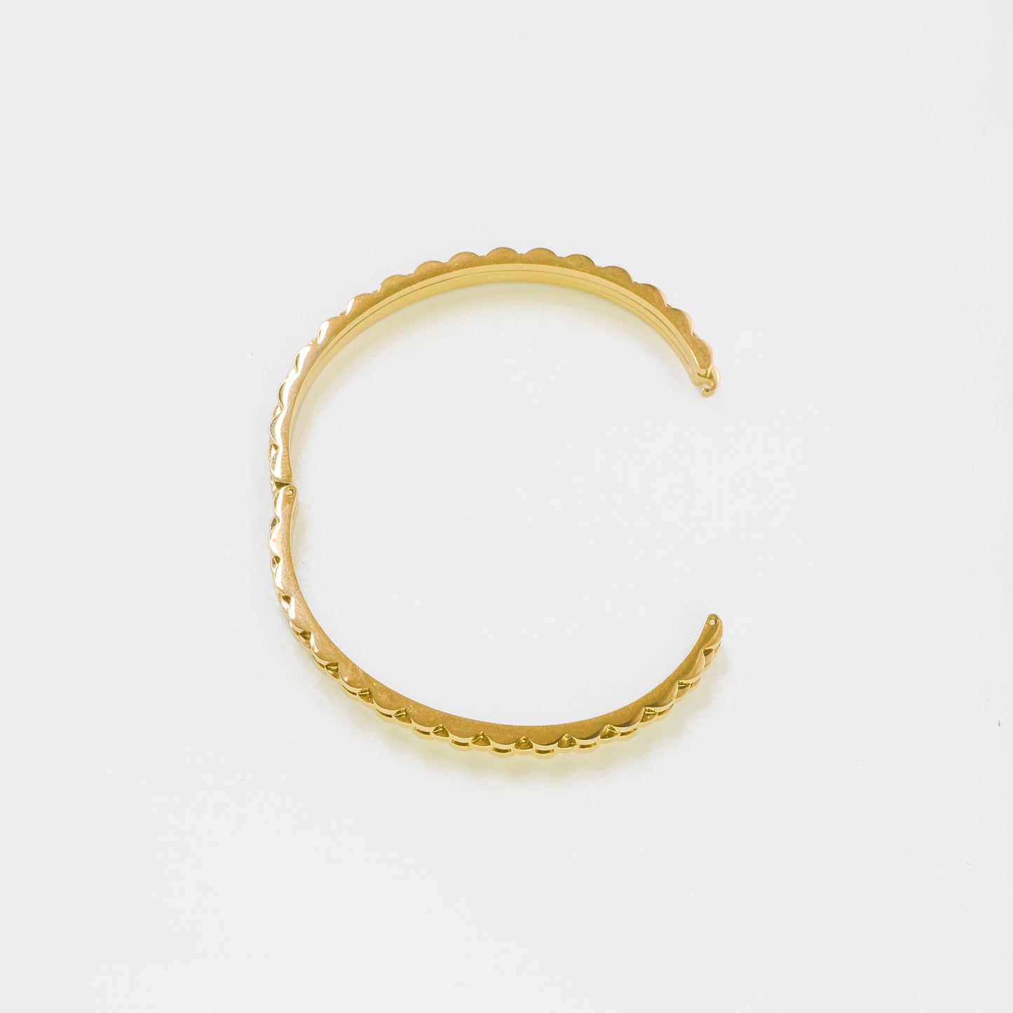 Narukvica - Relieve - pozlata - nehrđajući čelik