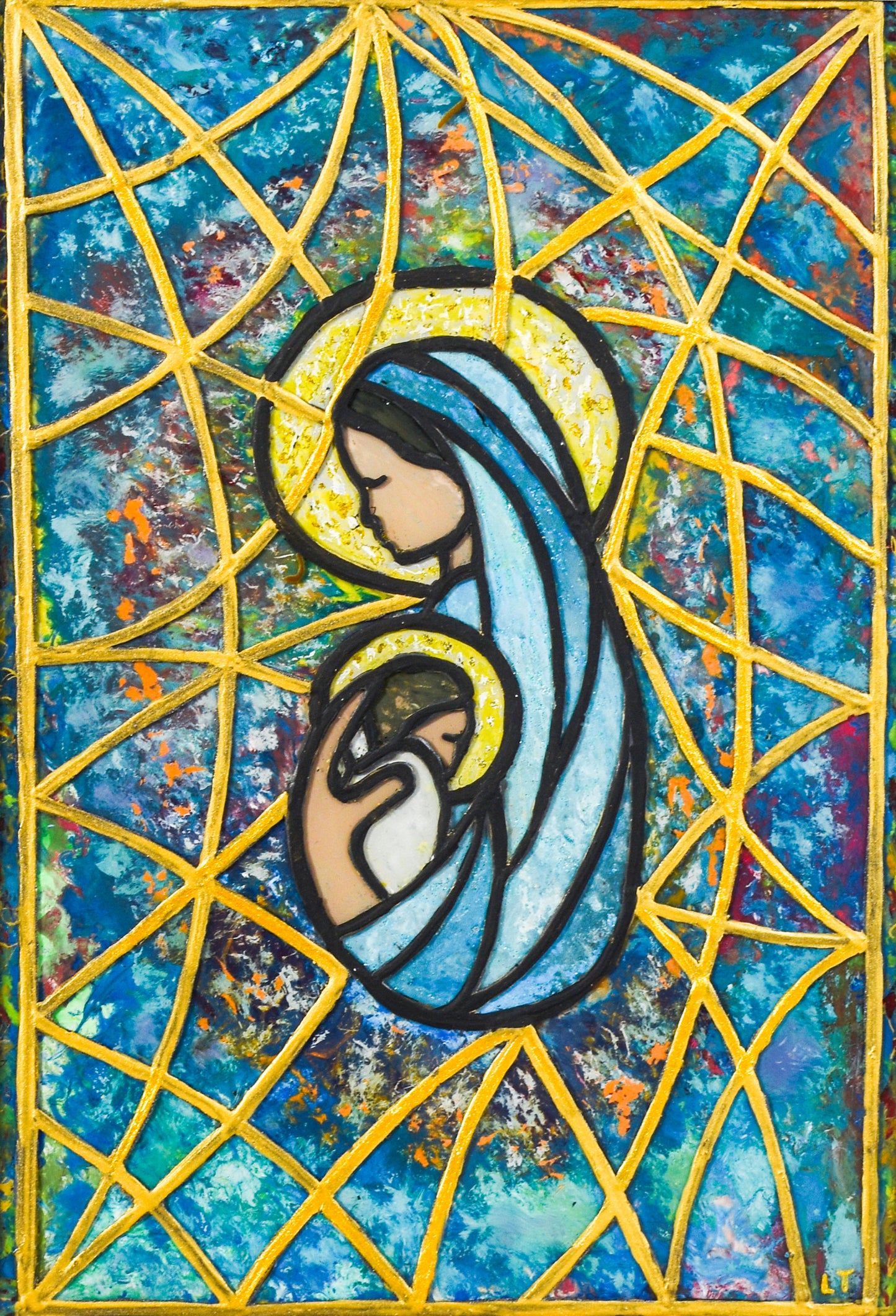 Gospa sa djetetom. Unikatni rad Nea 48