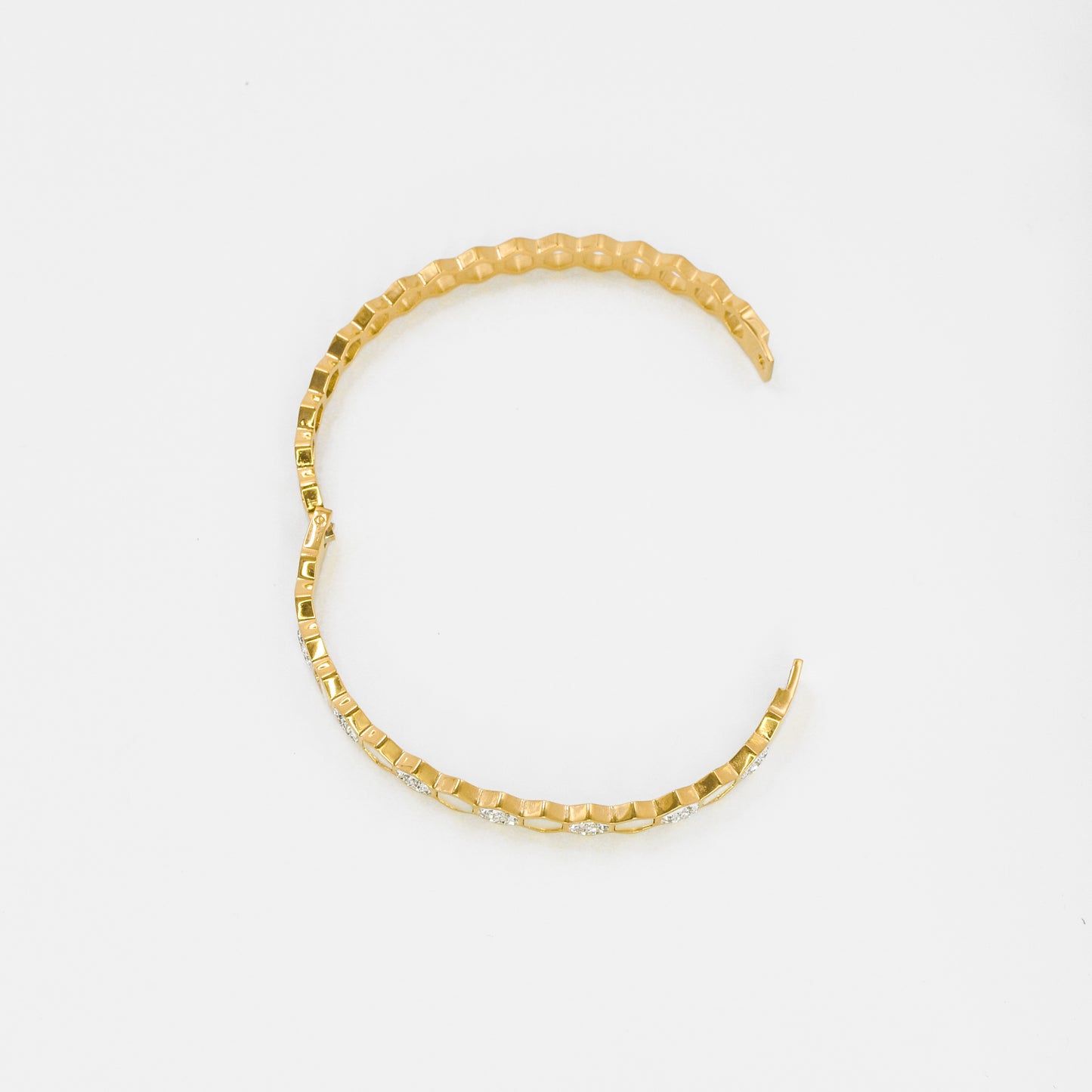 Narukvica - Stella Hex - srebrna/zlatna - nehrđajući čelik