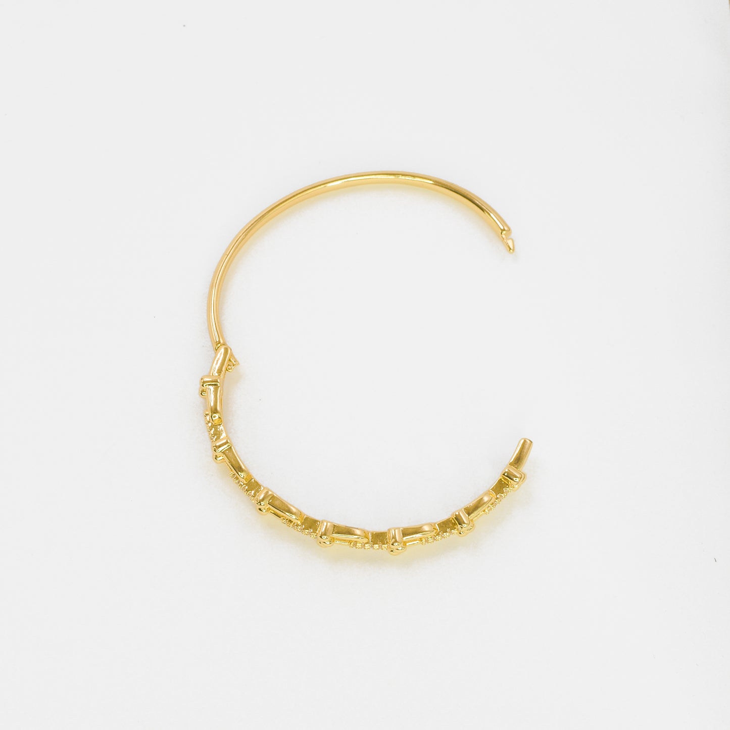 Narukvica - Cadena Luz - srebrna/zlatna - nehrđajući čelik