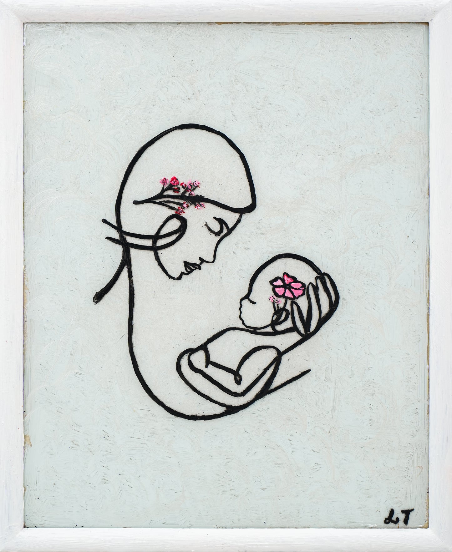 Majka s djetetom. Unikatni rad Nea 79