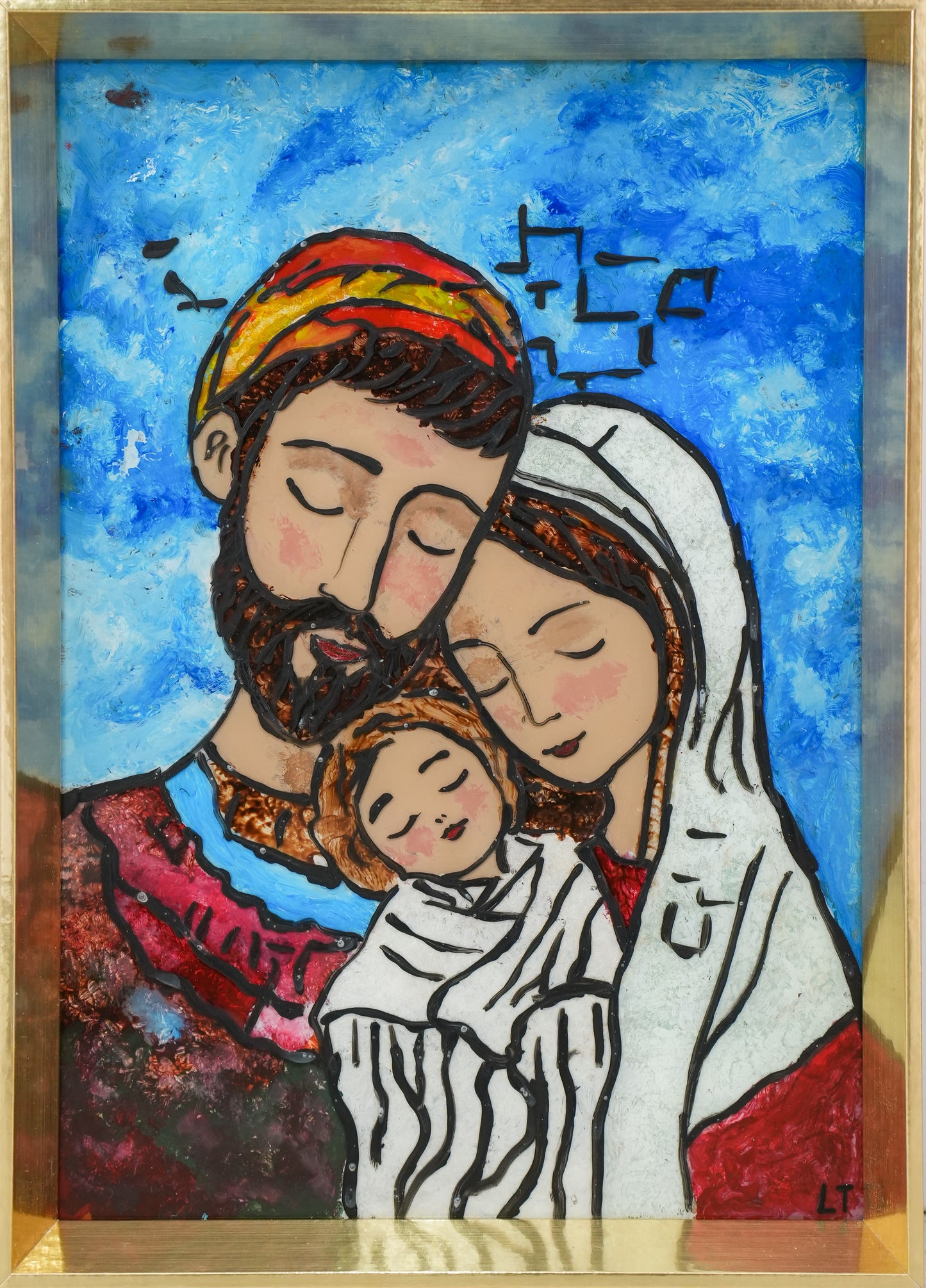 Sveta obitelj. Unikatni rad Nea 140