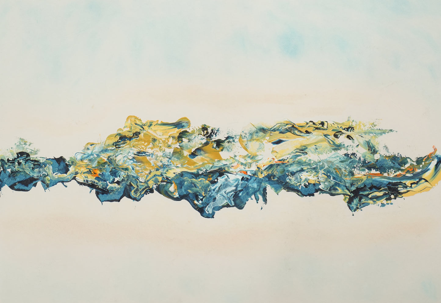 Slika. Greben na pučini. Unikatni rad Nea 167