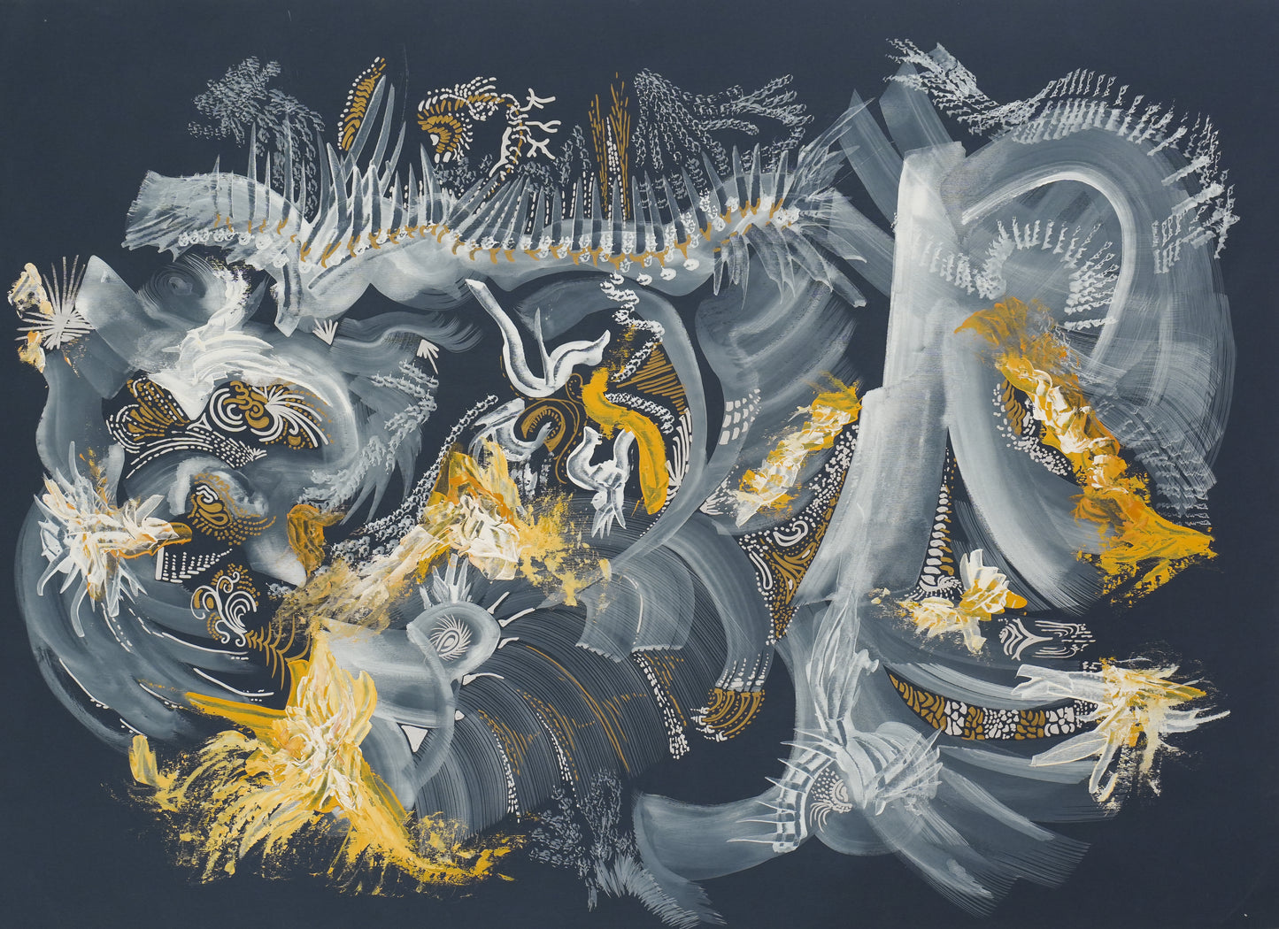 Slika. Stupovi života.Unikatni rad Nea 161