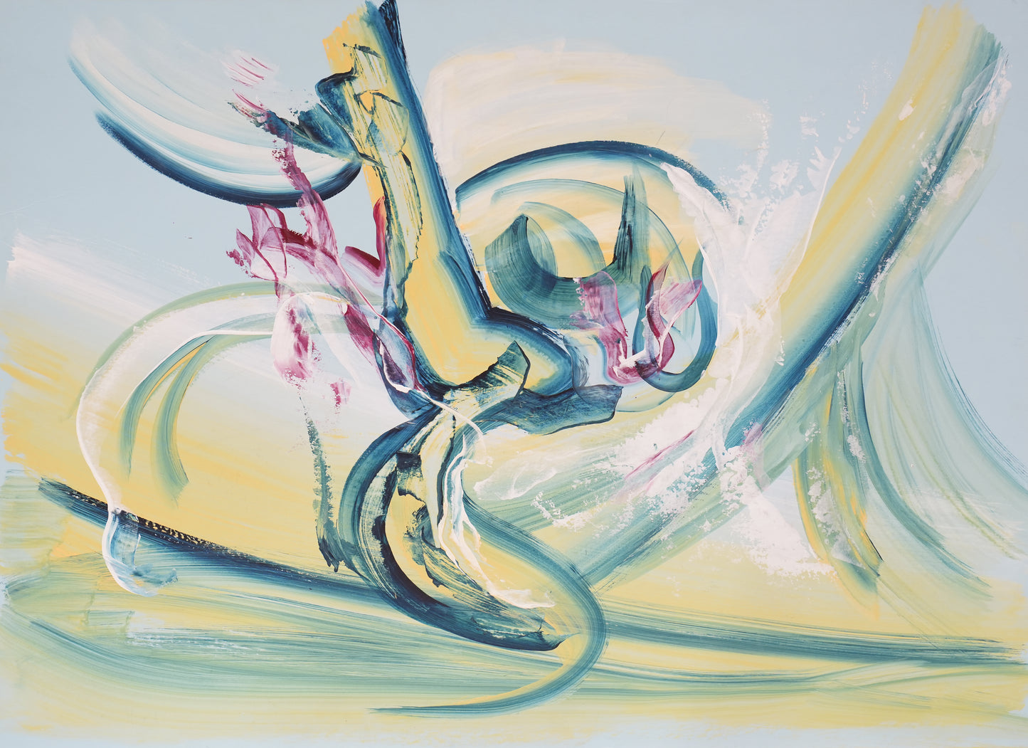 Slika. Snježna kraljica. Unikatni rad Nea 162