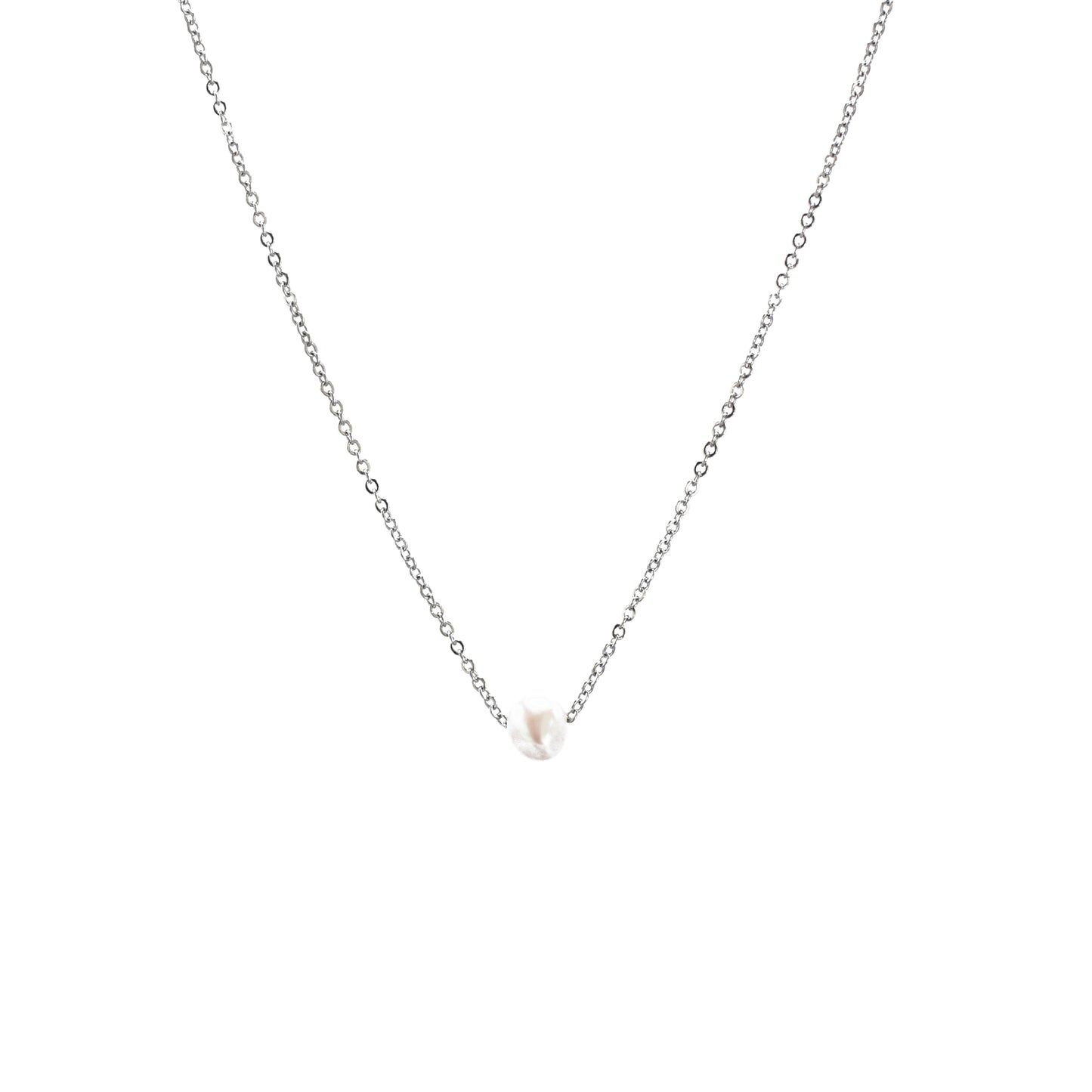Ogrlica Pure Pearl - nehrđajući čelik