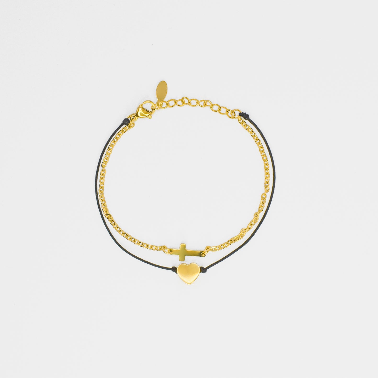 Narukvica - Amor Fe - pozlata - nehrđajući čelik