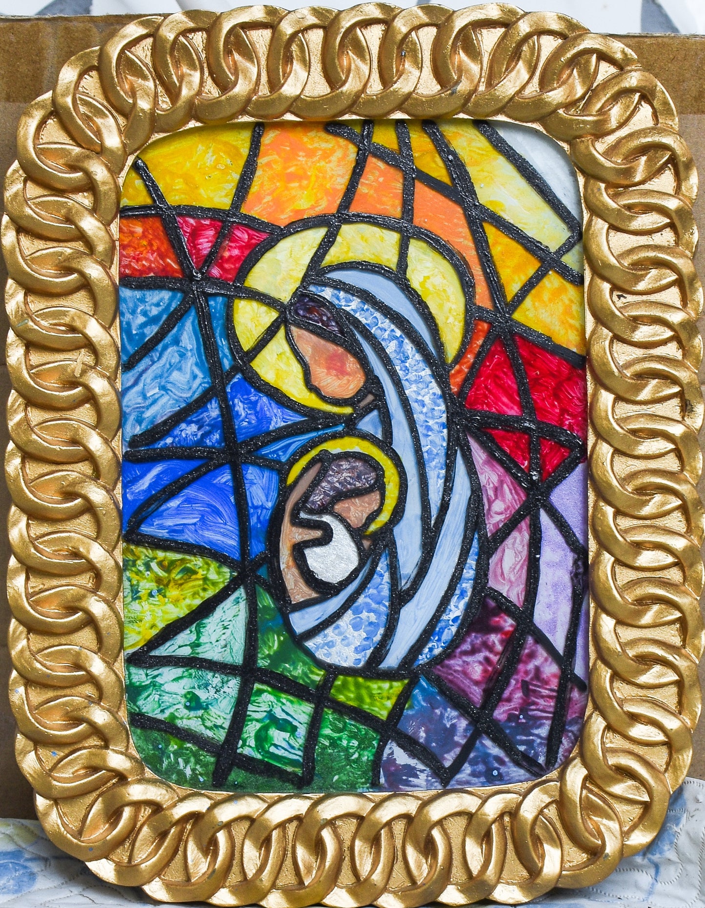 Gospa s djetetom. Unikatni rad Nea 89