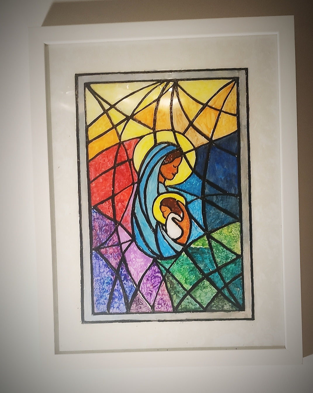 Gospa s Isusom. Unikatni rad Nea 93