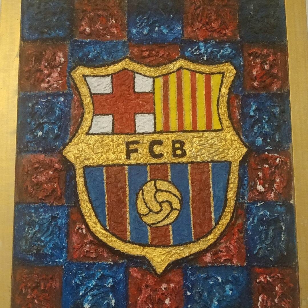 Grb FC Barcelona. Unikatni rad Nea