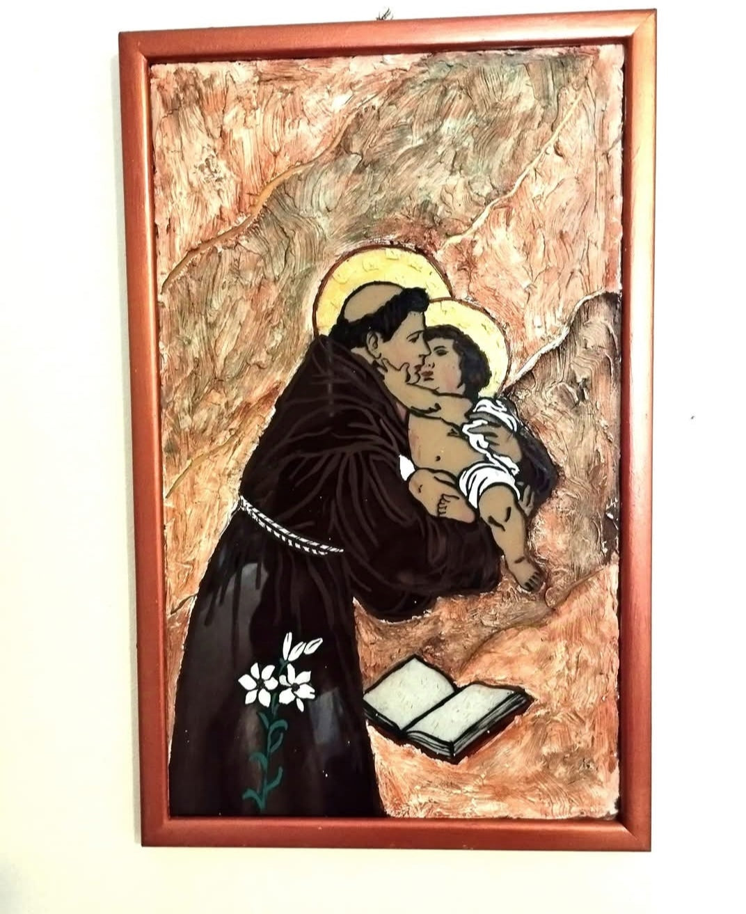 Sveti Antun. Slika. Unikatni rad Nea 57