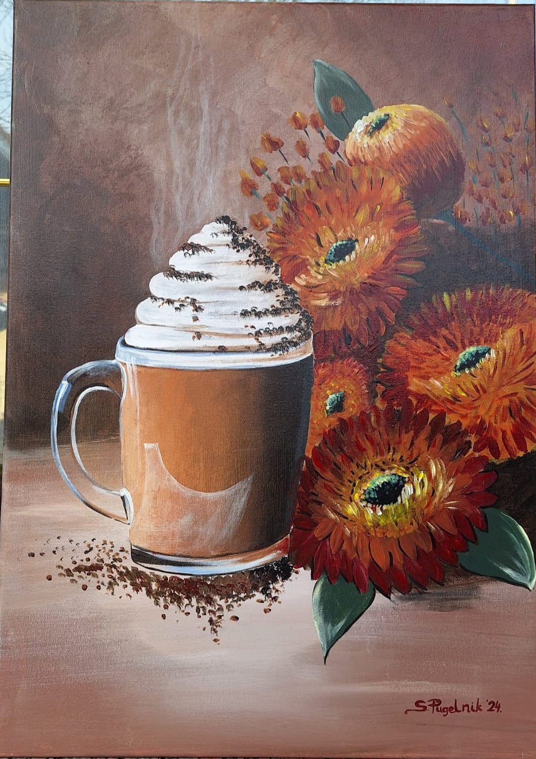 Vruća čokolada. Unikatni rad Nea 152