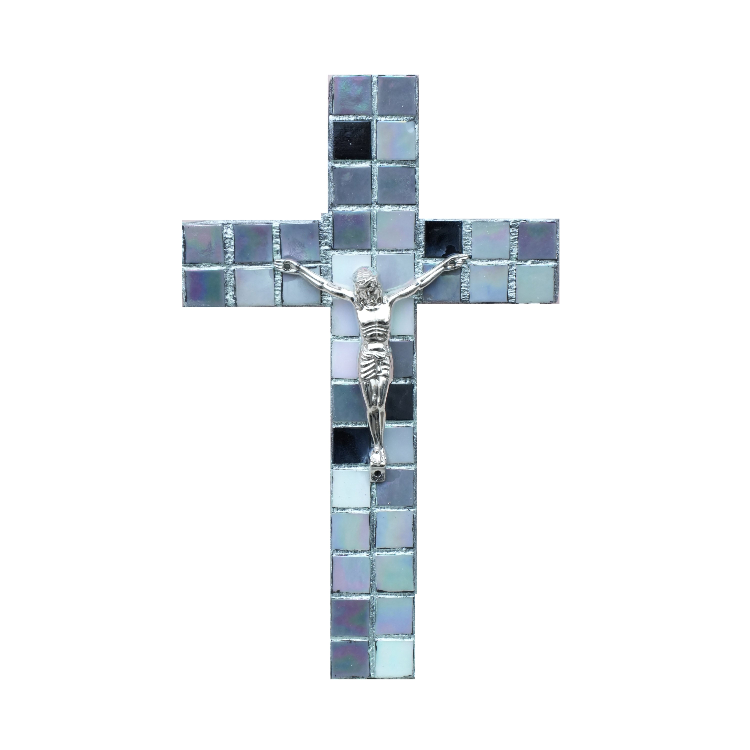 Križ mozaik. Unikatni rad Nea 17