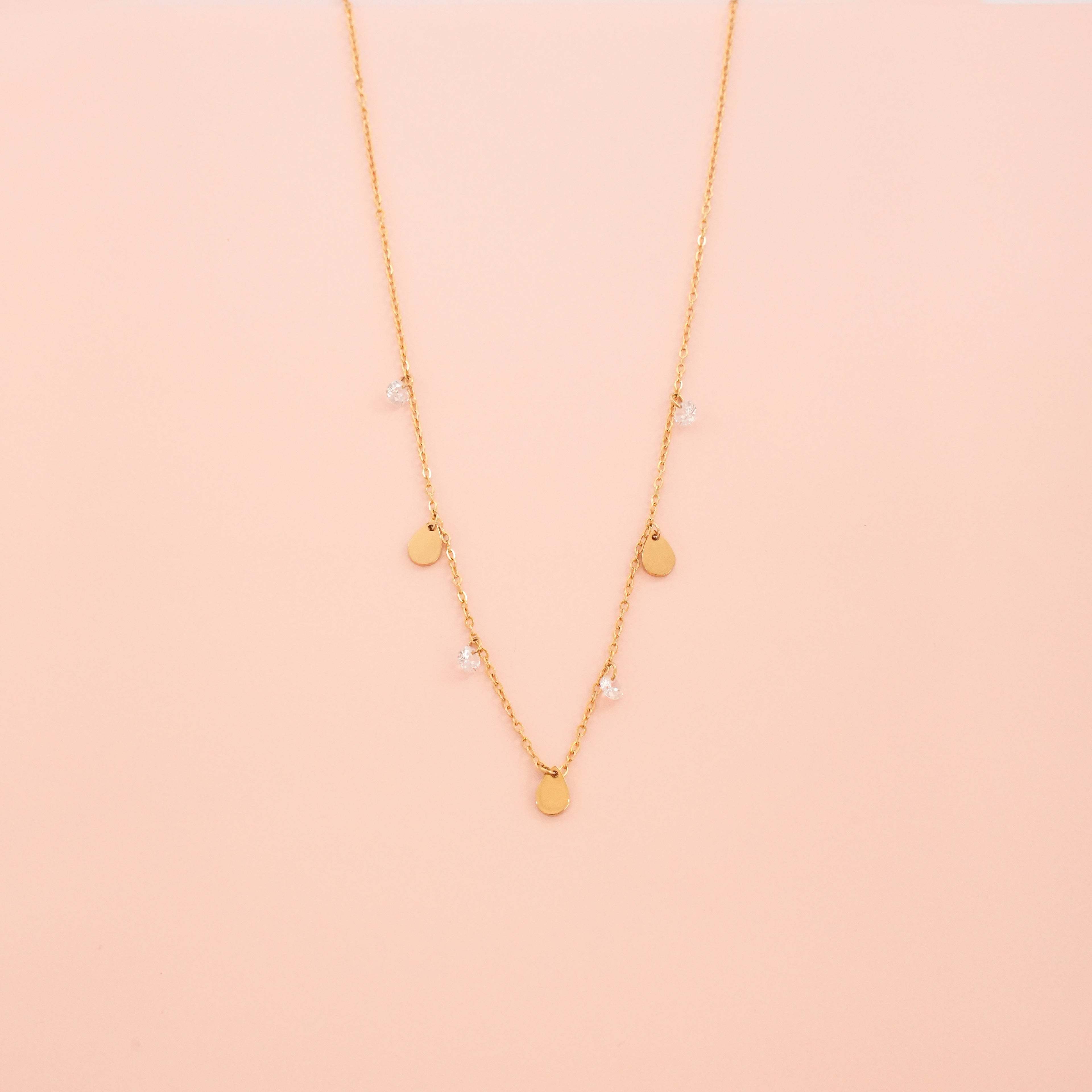 Ogrlica  Suze staklene. Nea 74