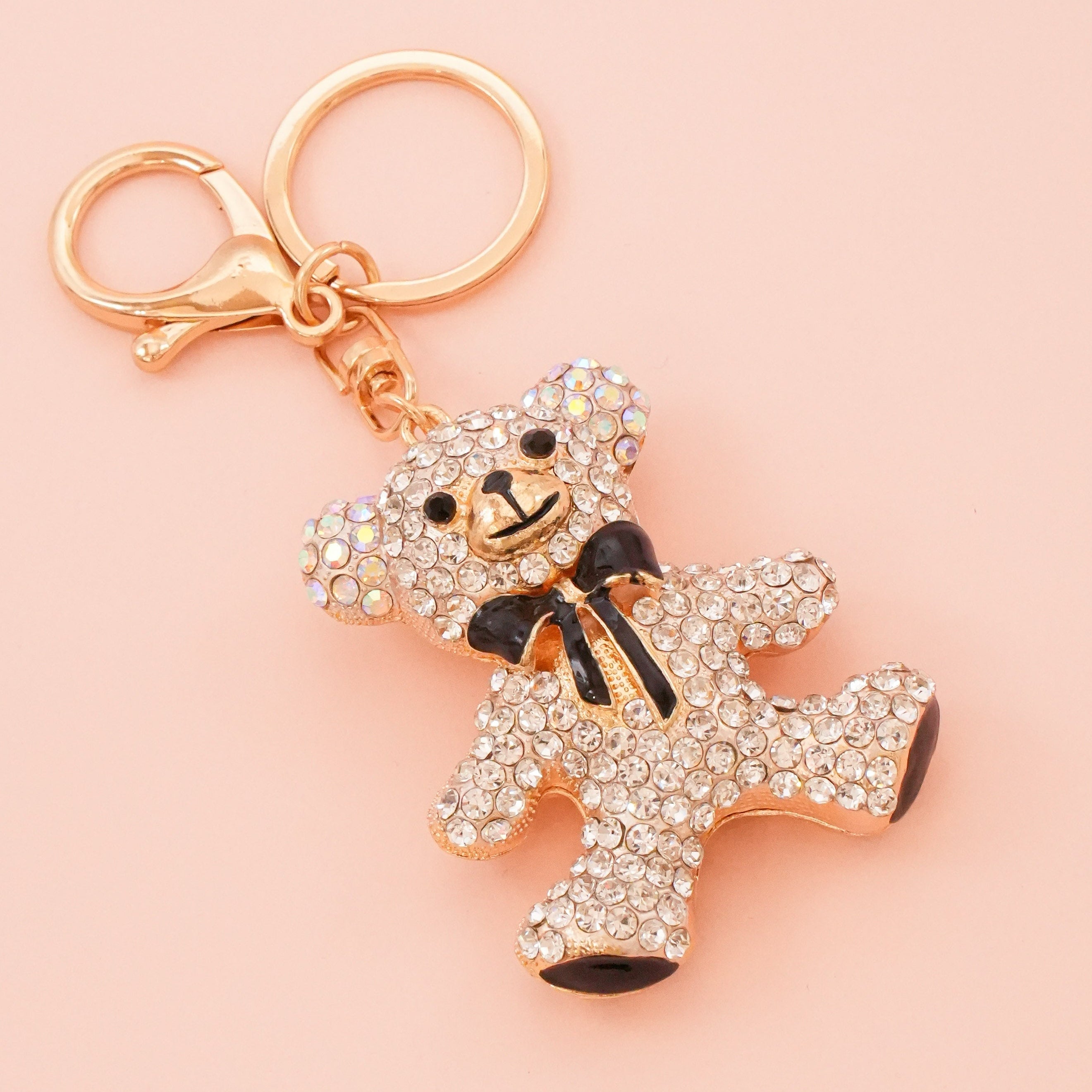 Privjesak Medvjedić bijeli cirkoni. Nea 2