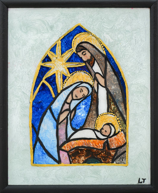 Sveta obitelj. Unikatni rad Nea 80