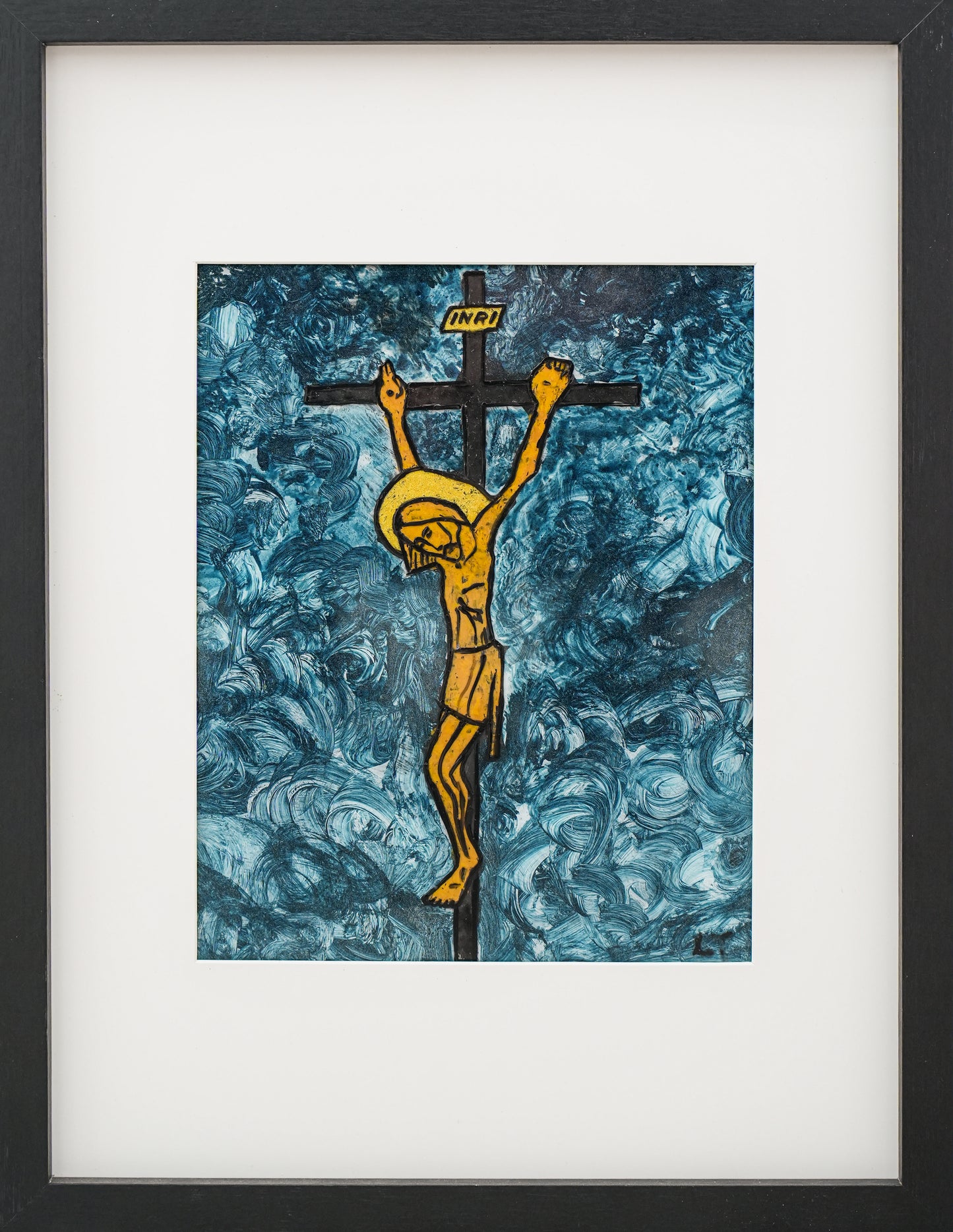 Isus na križu. Unikatni rad Nea 136