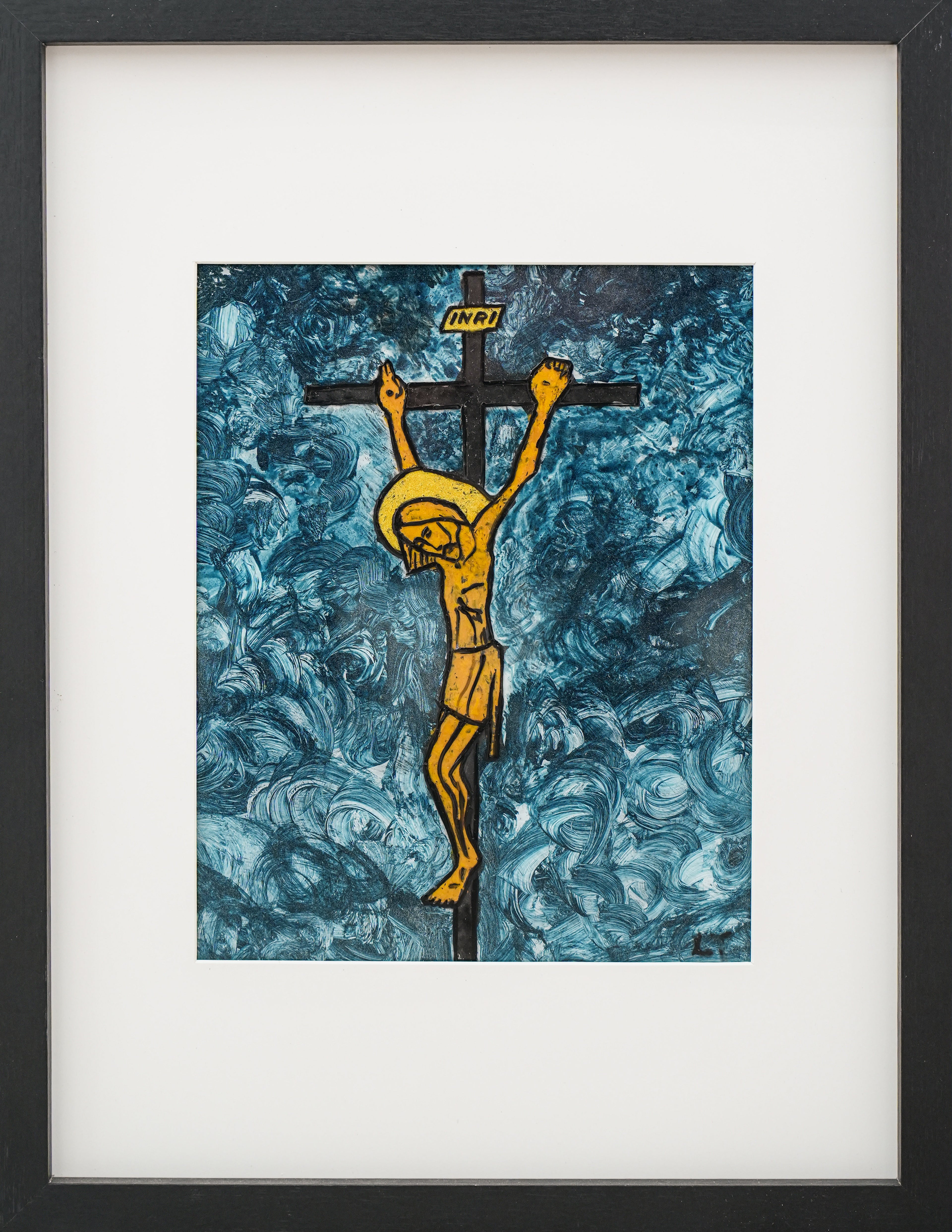 Isus na križu. Unikatni rad Nea 136