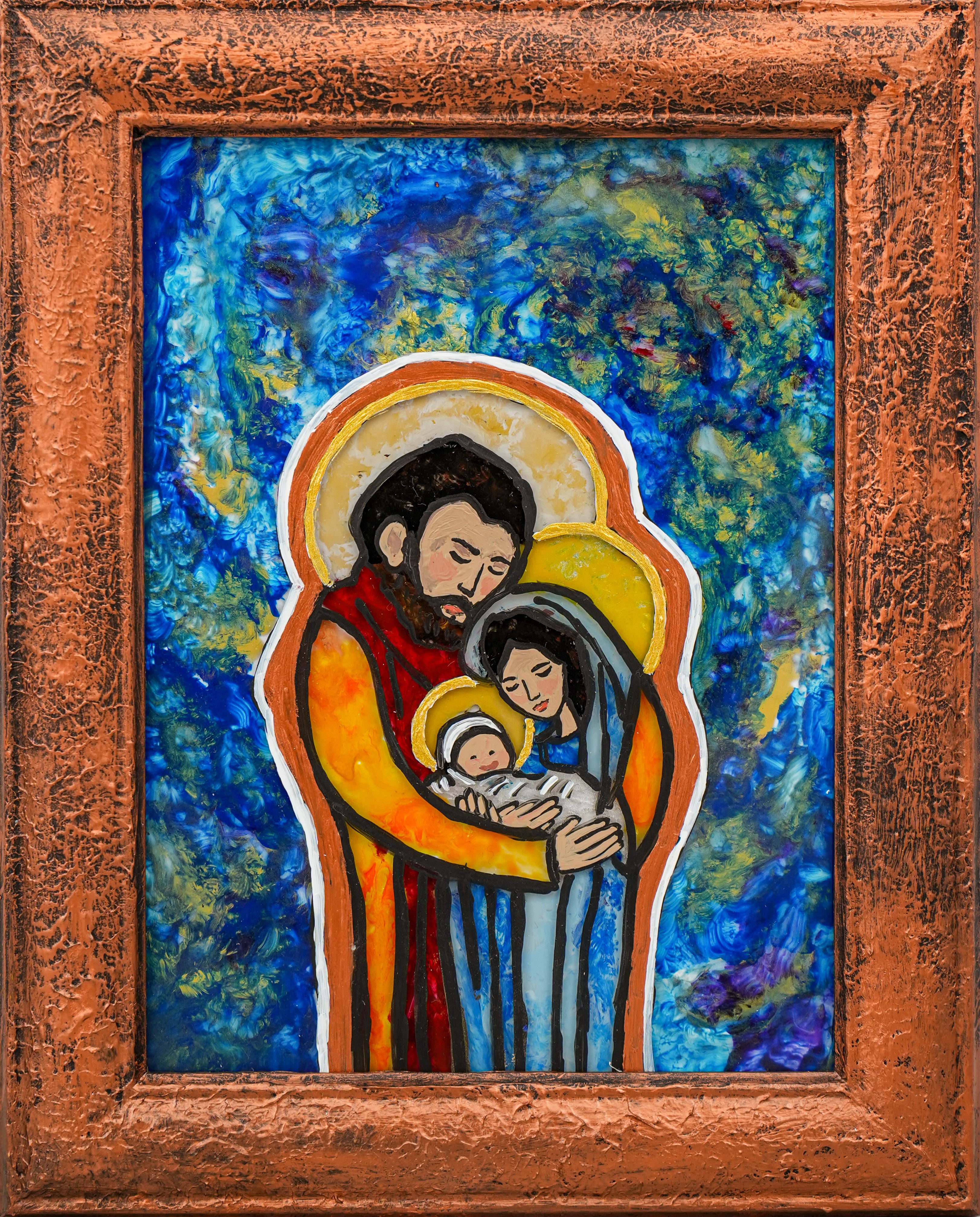 Sveta obitelj. Unikatni rad Nea 133