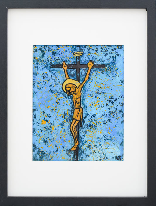 Isus na križu. Unikatni rad Nea 142