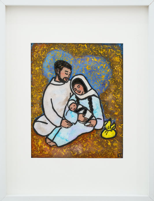 Slika Sveta obitelj. Unikatni rad Nea 141