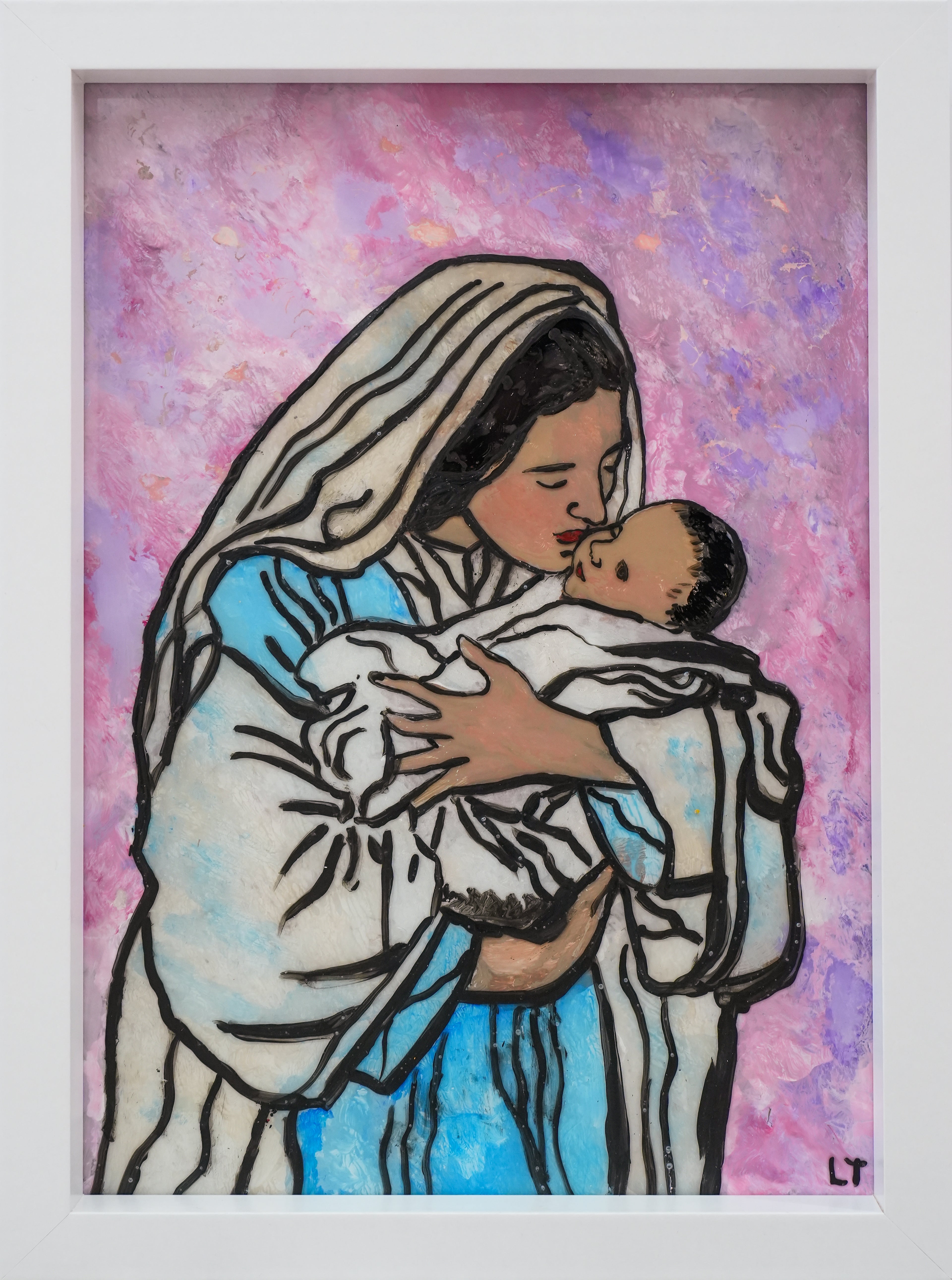 Marija sa djetetom Isusom. Unikatni rad Nea 145