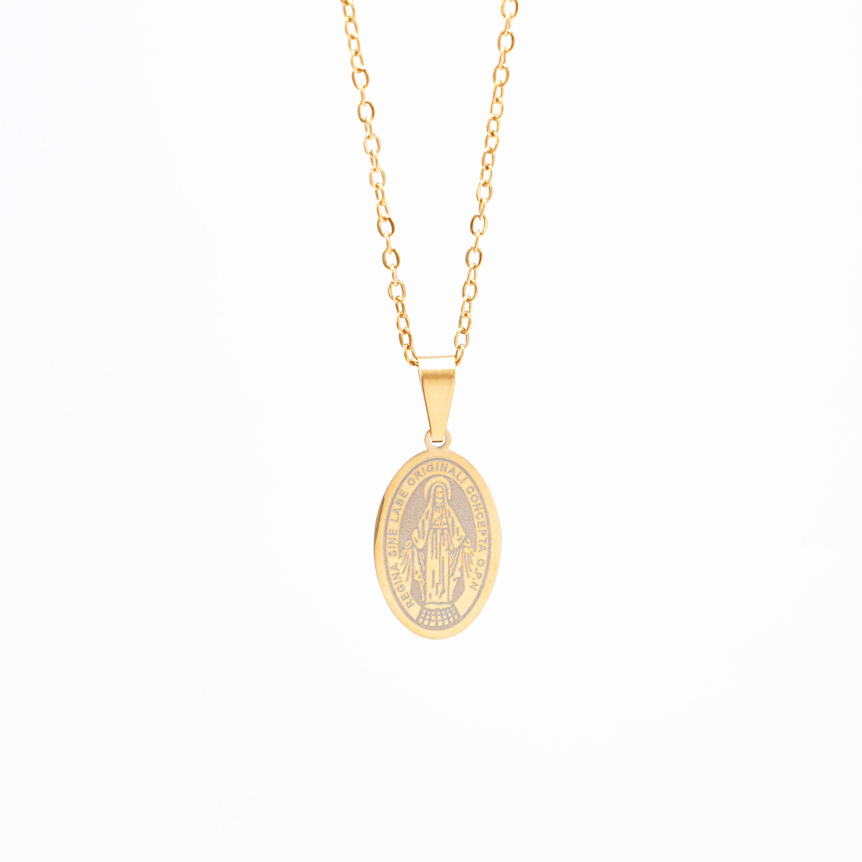 Čelična ogrlica Čudotvorna medaljica - Nea 93