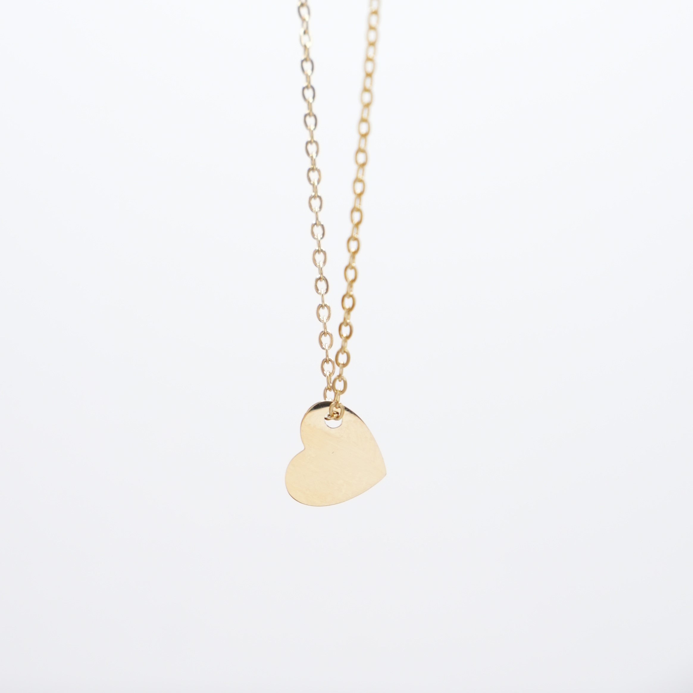 Ogrlica Srce boje zlata. Nea 89