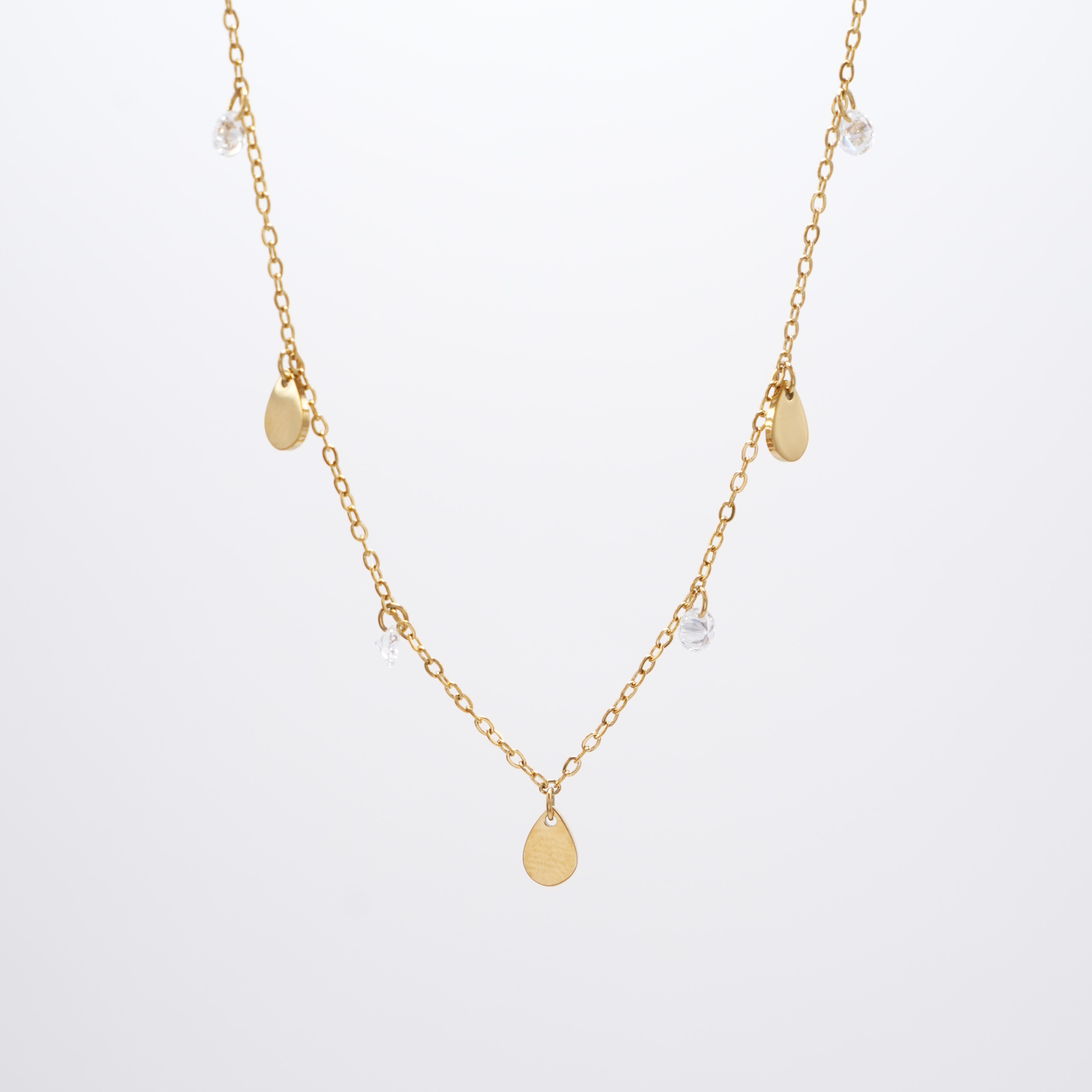 Ogrlica  Suze staklene. Nea 74