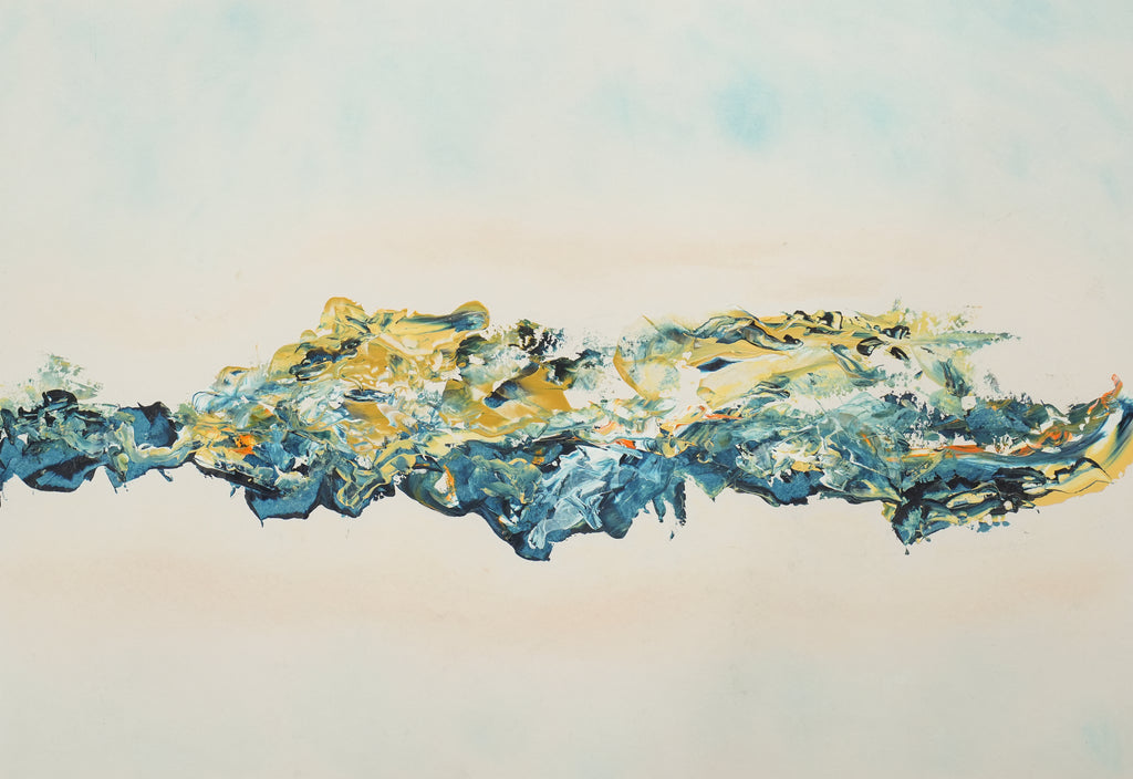 Slika. Greben na pučini. Unikatni rad Nea 167