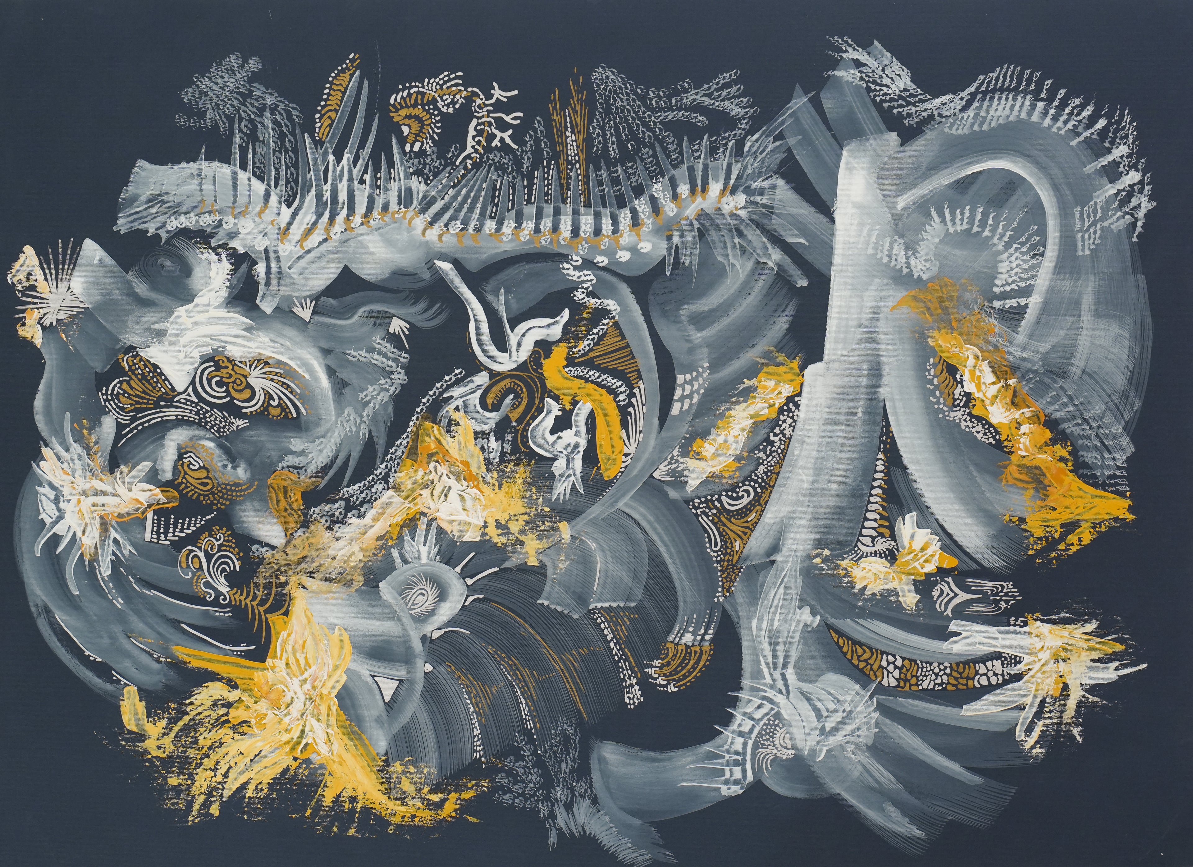 Slika. Stupovi života.Unikatni rad Nea 161