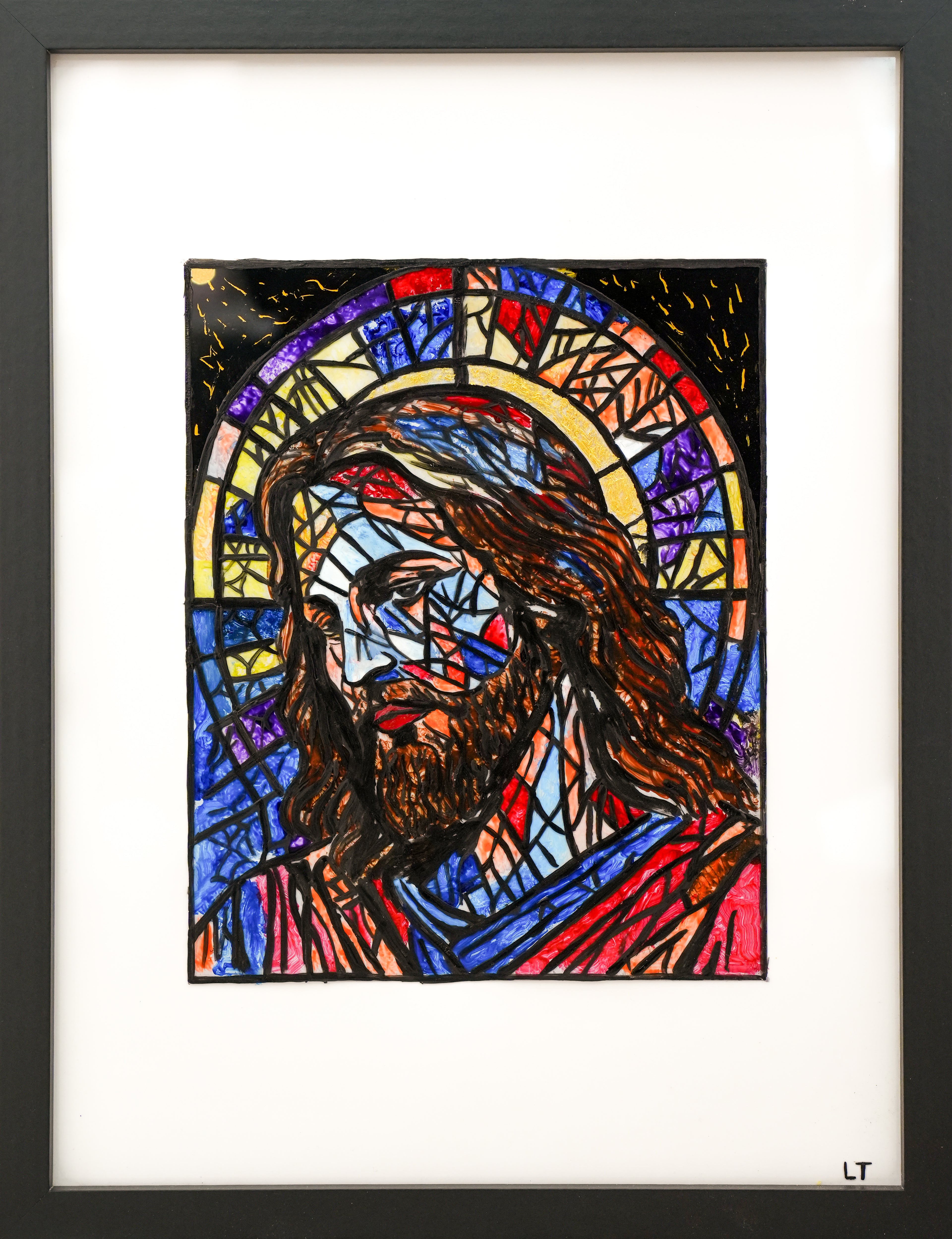 Isus Vitraj. Ručni rad Nea 164