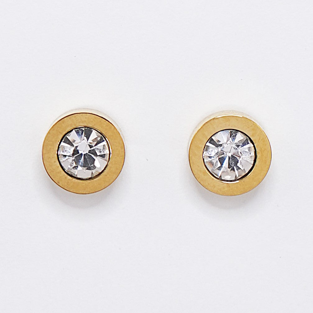 Naušnice od nehrđajućeg čelika. Dijamantić. Nea 121