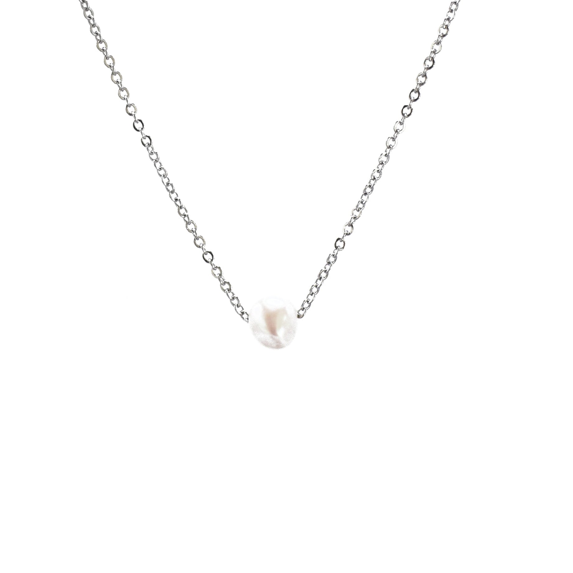 Ogrlica Pure Pearl - nehrđajući čelik