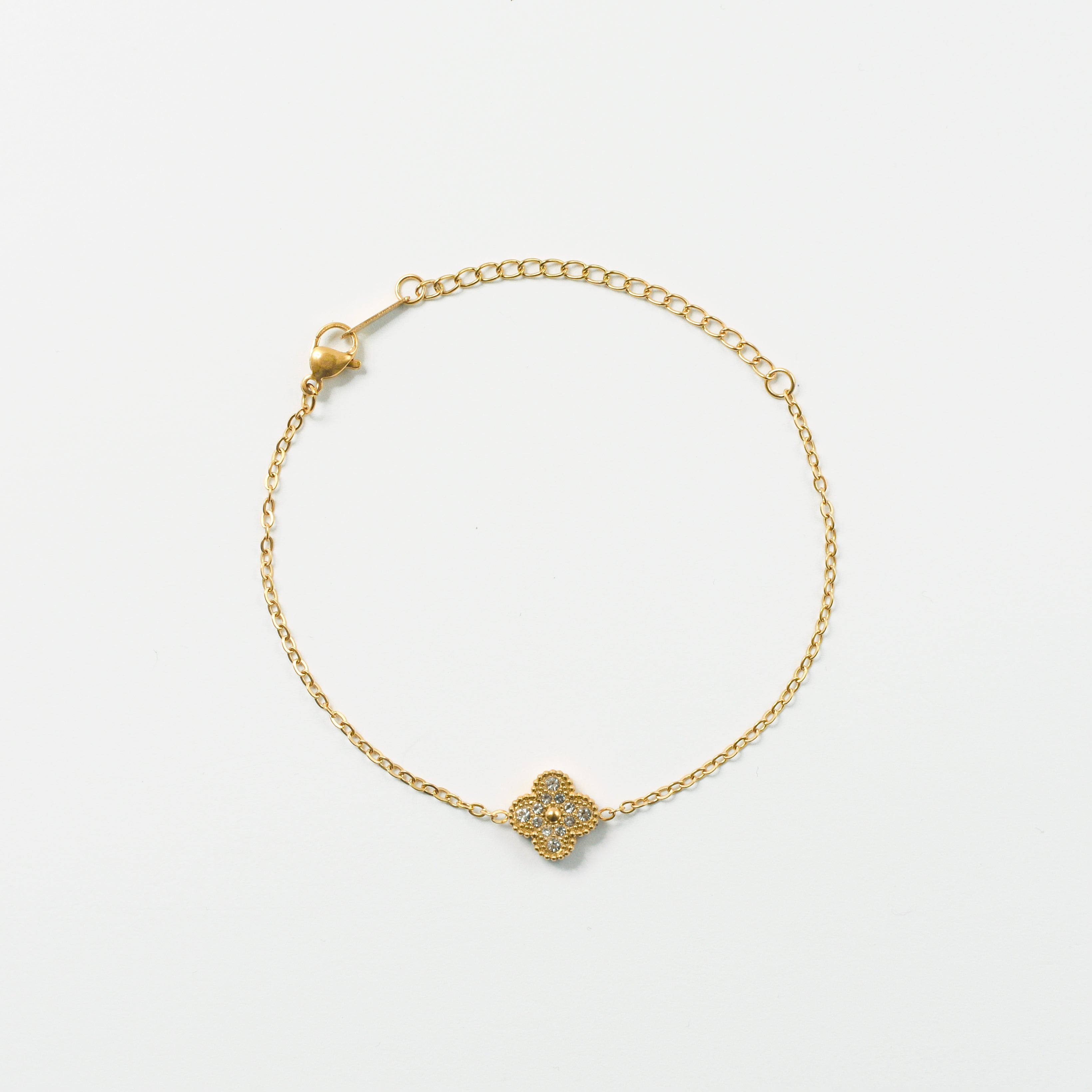 Narukvica Bloom - srebrna/zlatna - nehrđajući čelik