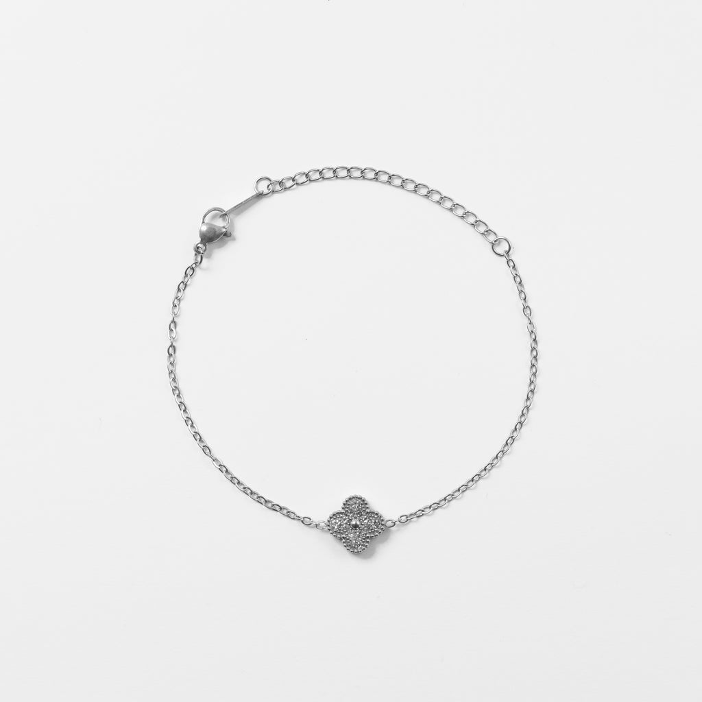 Narukvica Bloom - srebrna/zlatna - nehrđajući čelik