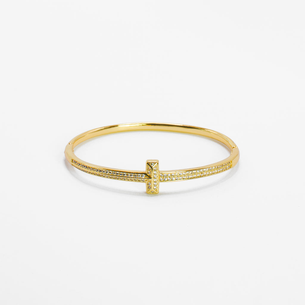 Narukvica - Tesor T - pozlata - nehrđajući čelik