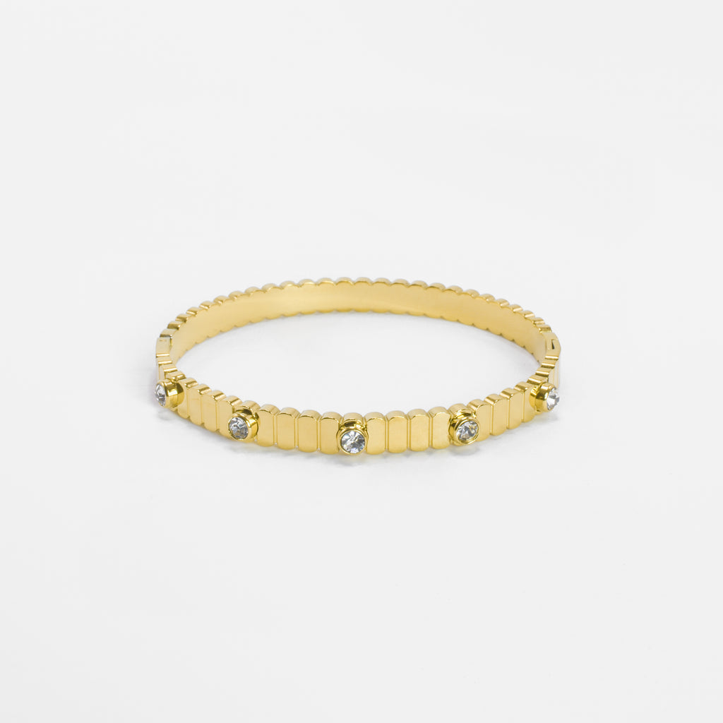 Narukvica - Rhythm Shine - srebrna/zlatna - nehrđajući čelik