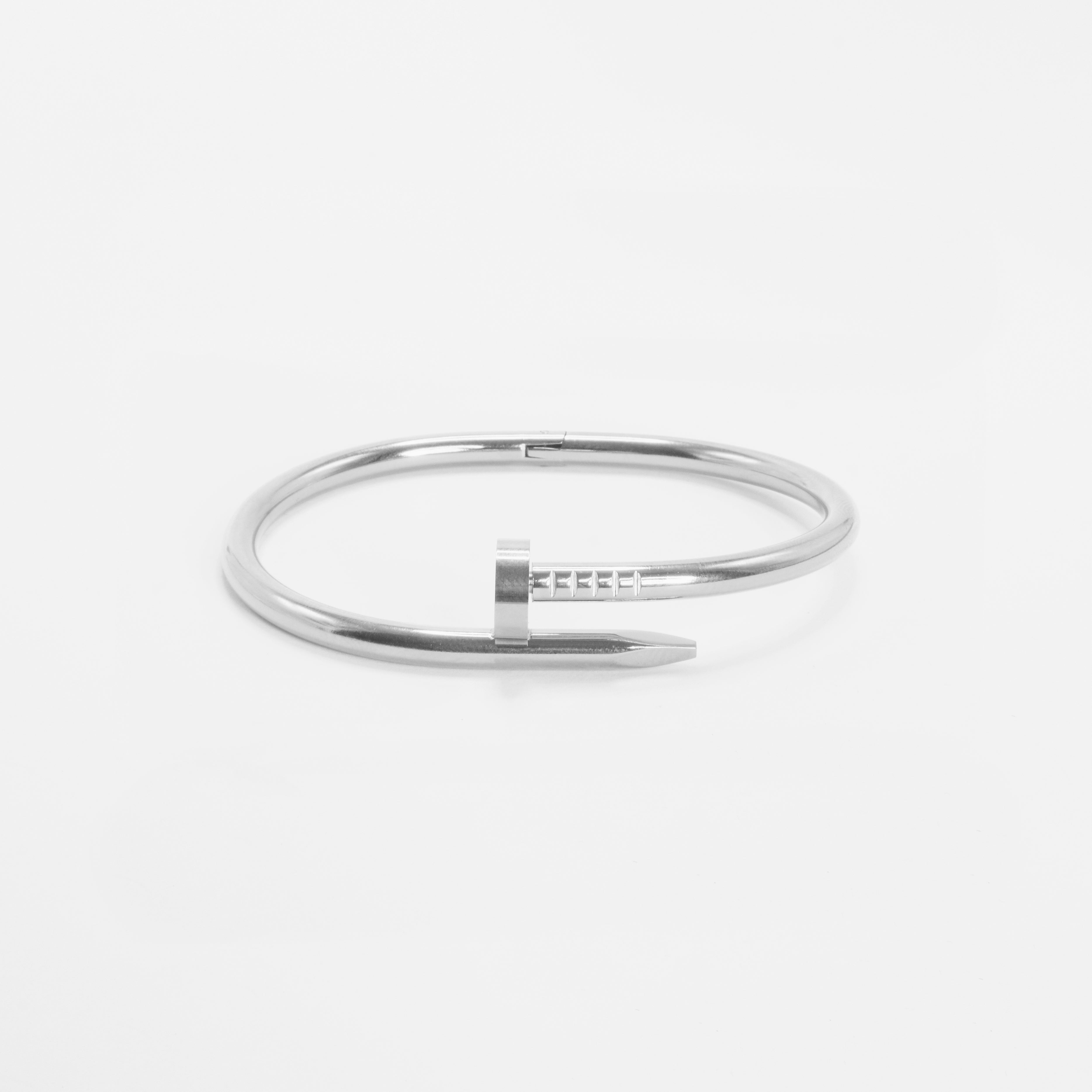 Narukvica - Clavo Chic - srebrna/zlatna - nehrđajući čelik