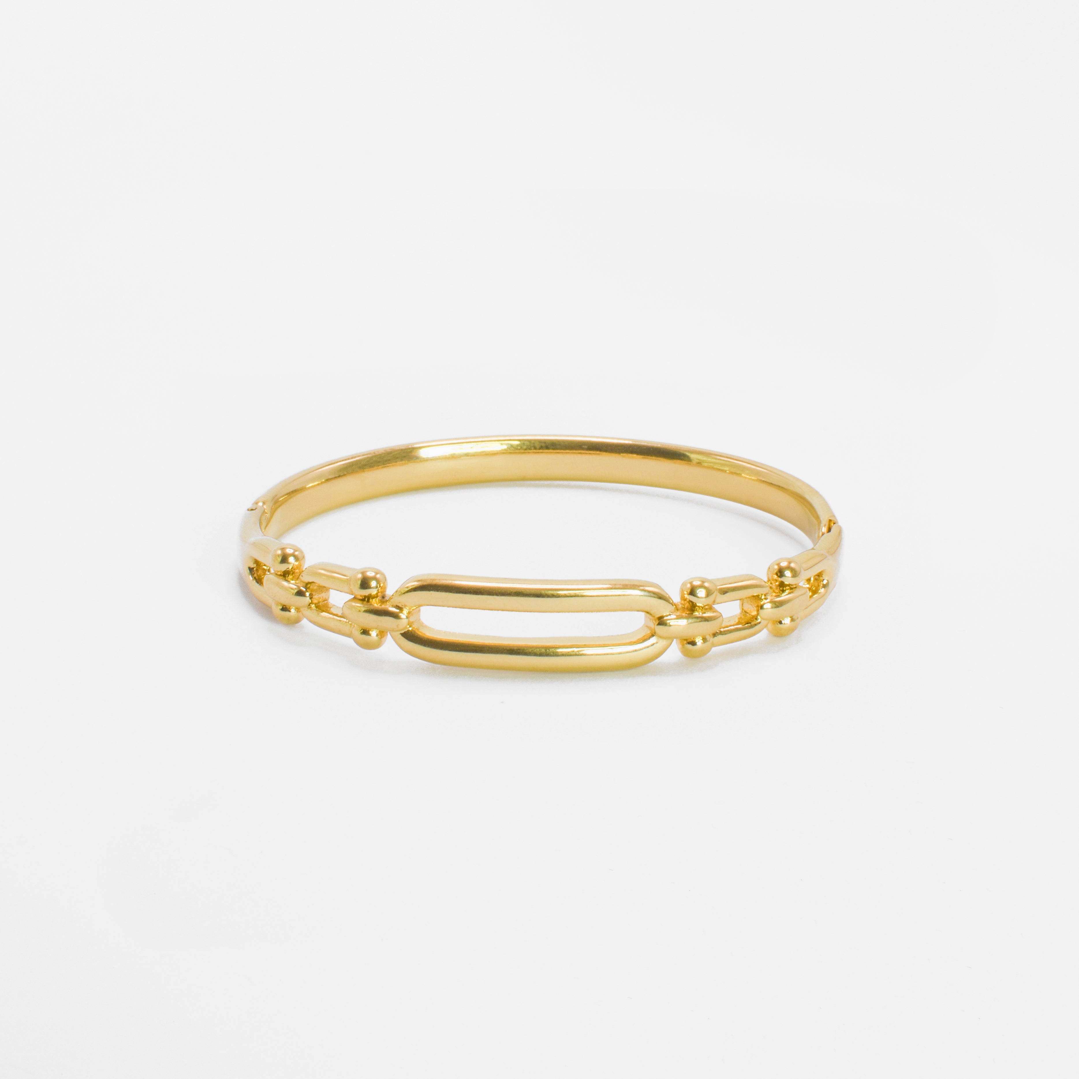 Narukvica - Link Centro - srebrna/zlatna - nehrđajući čelik