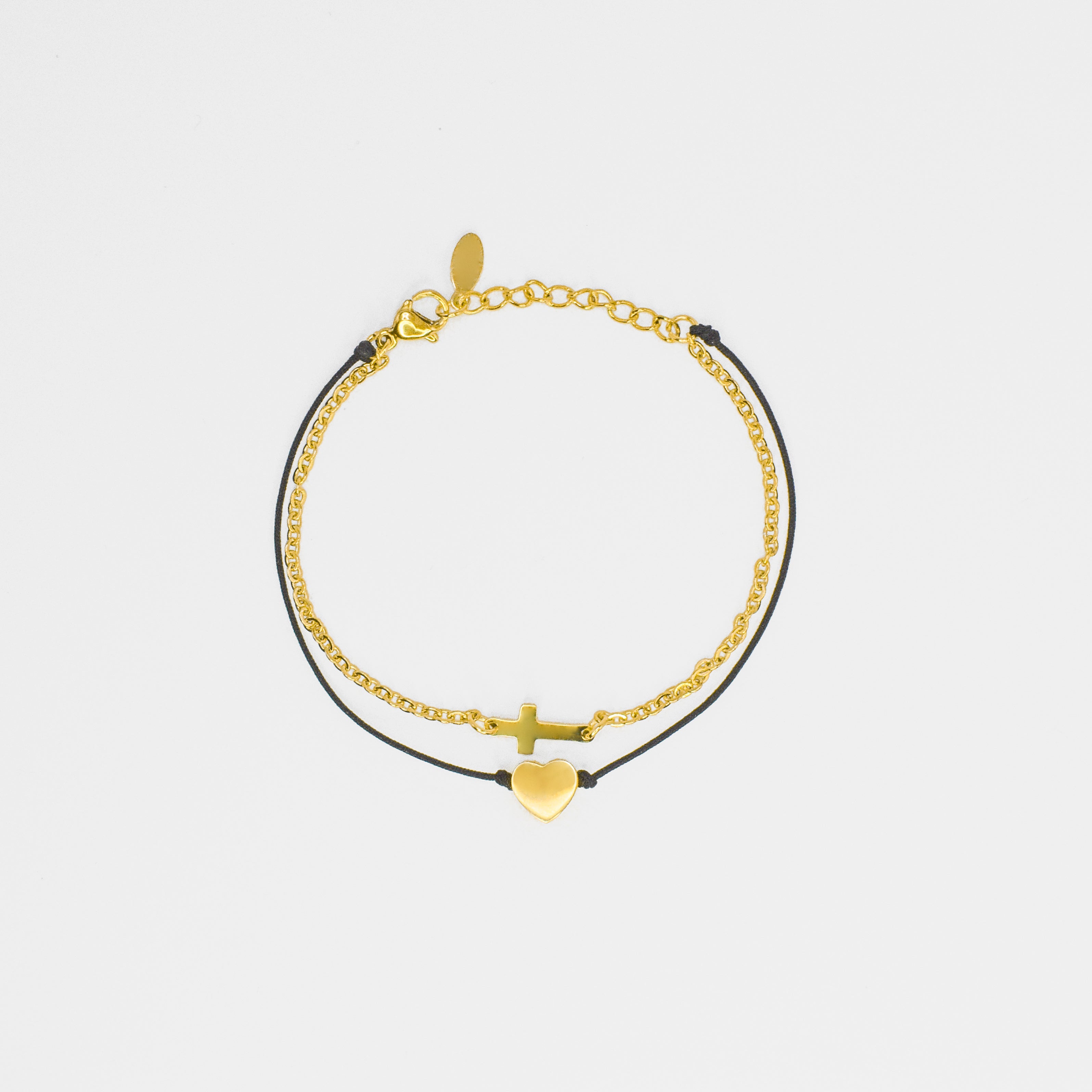 Narukvica - Amor Fe - pozlata - nehrđajući čelik