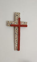 Križ crveni. Mozaik. Unikatni rad Nea 124