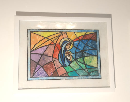 Gospa sa djetetom Isusom. Unikatni rad Nea 112