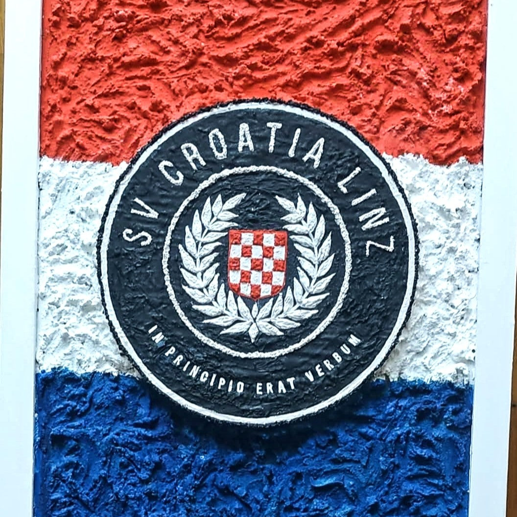 Grb Nogometnog kluba. Unikatni rad Nea