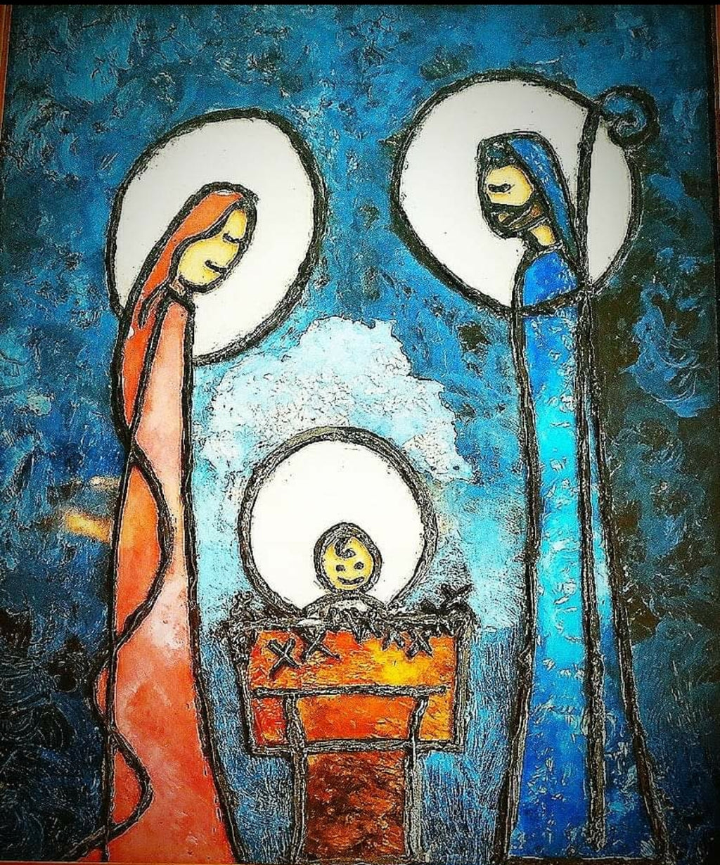 Sveta obitelj. Unikatna slika Nea