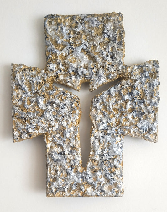 Križ od 3D smjese. Unikatni rad Nea 104