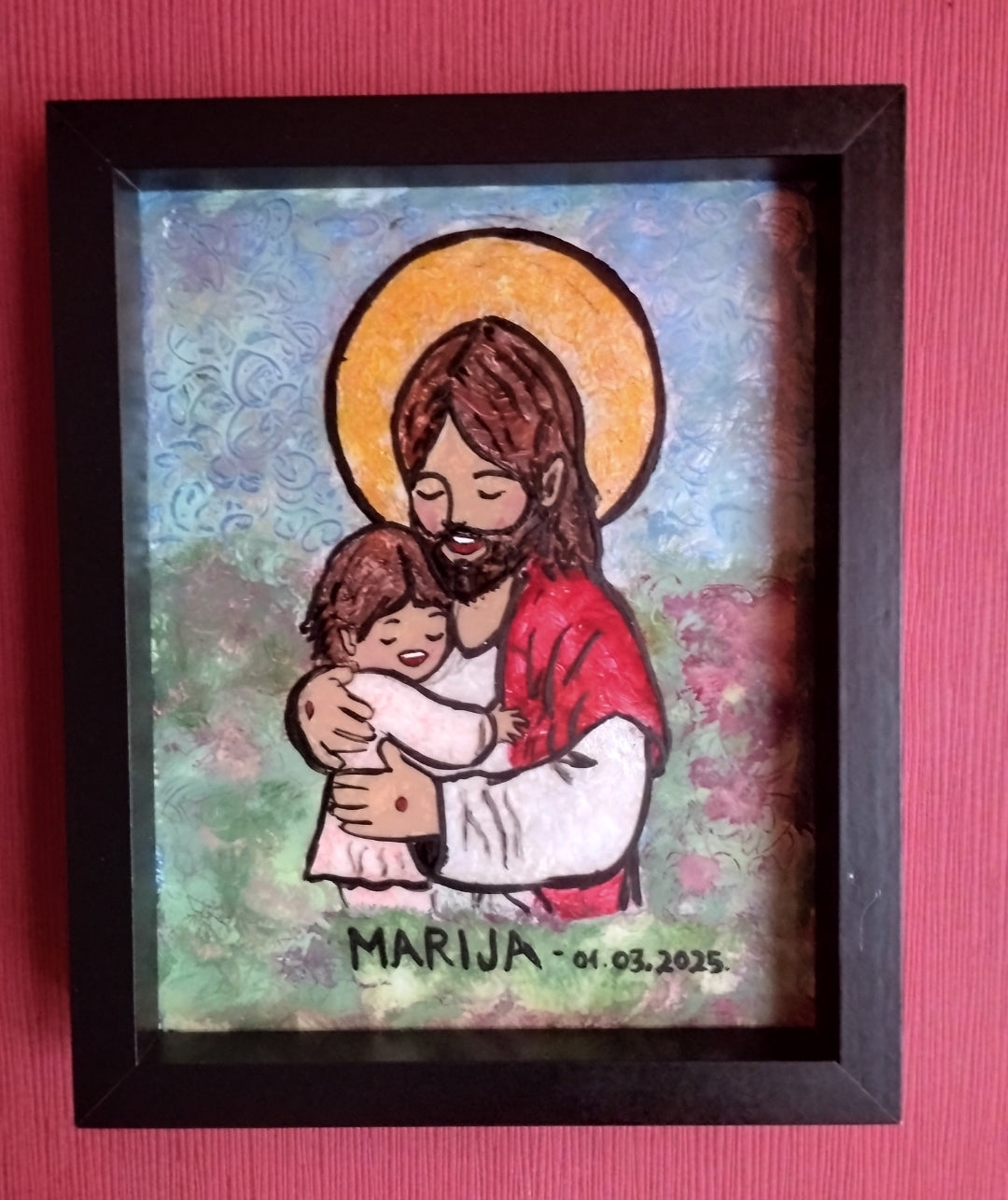 Isus i dijete. Unikatni rad Nea 45