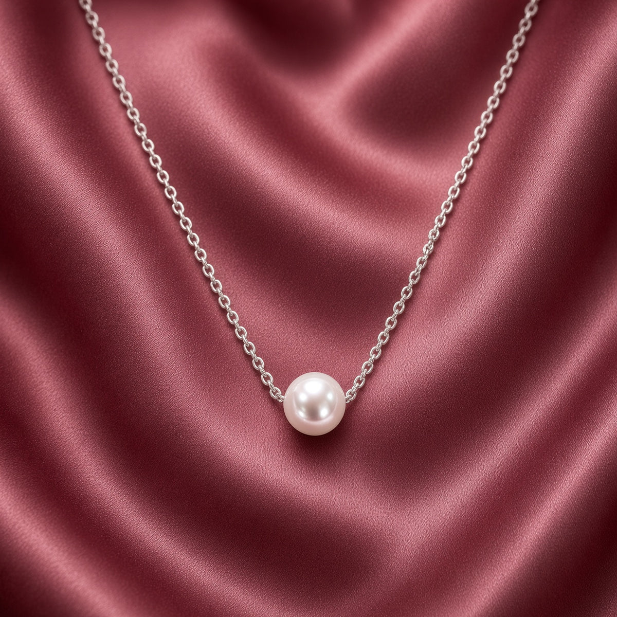 Ogrlica Pure Pearl - nehrđajući čelik