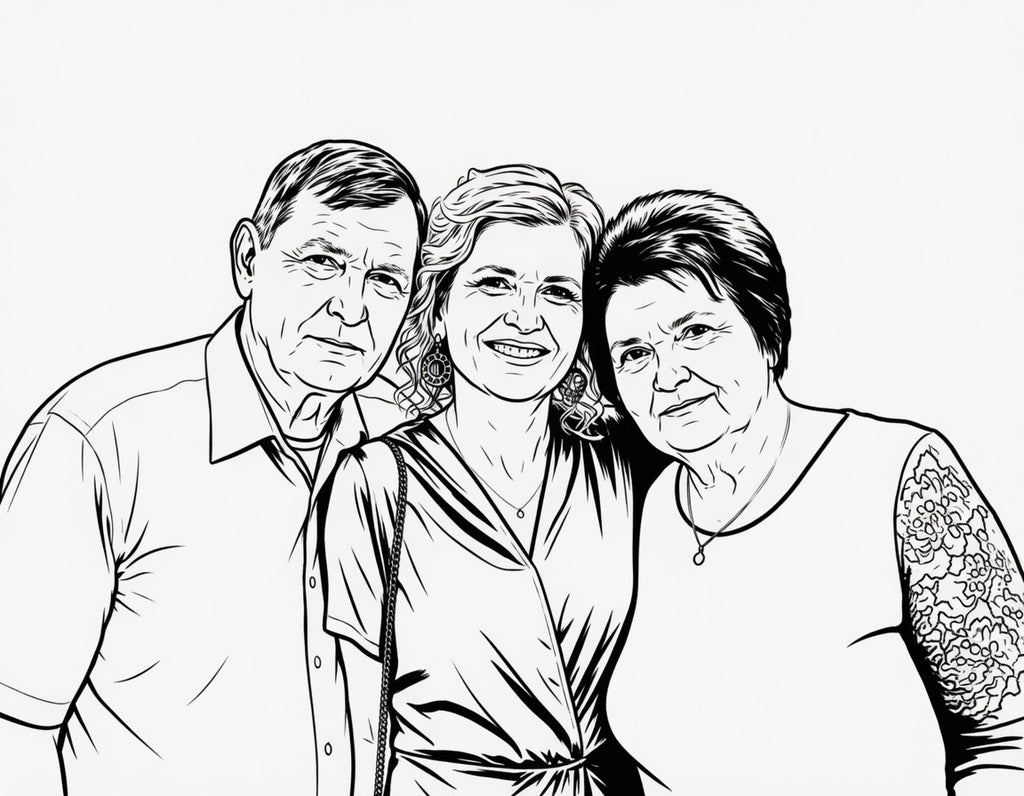 Ogrlica sa gravurom Vaše fotografije - srebrna/zlatna