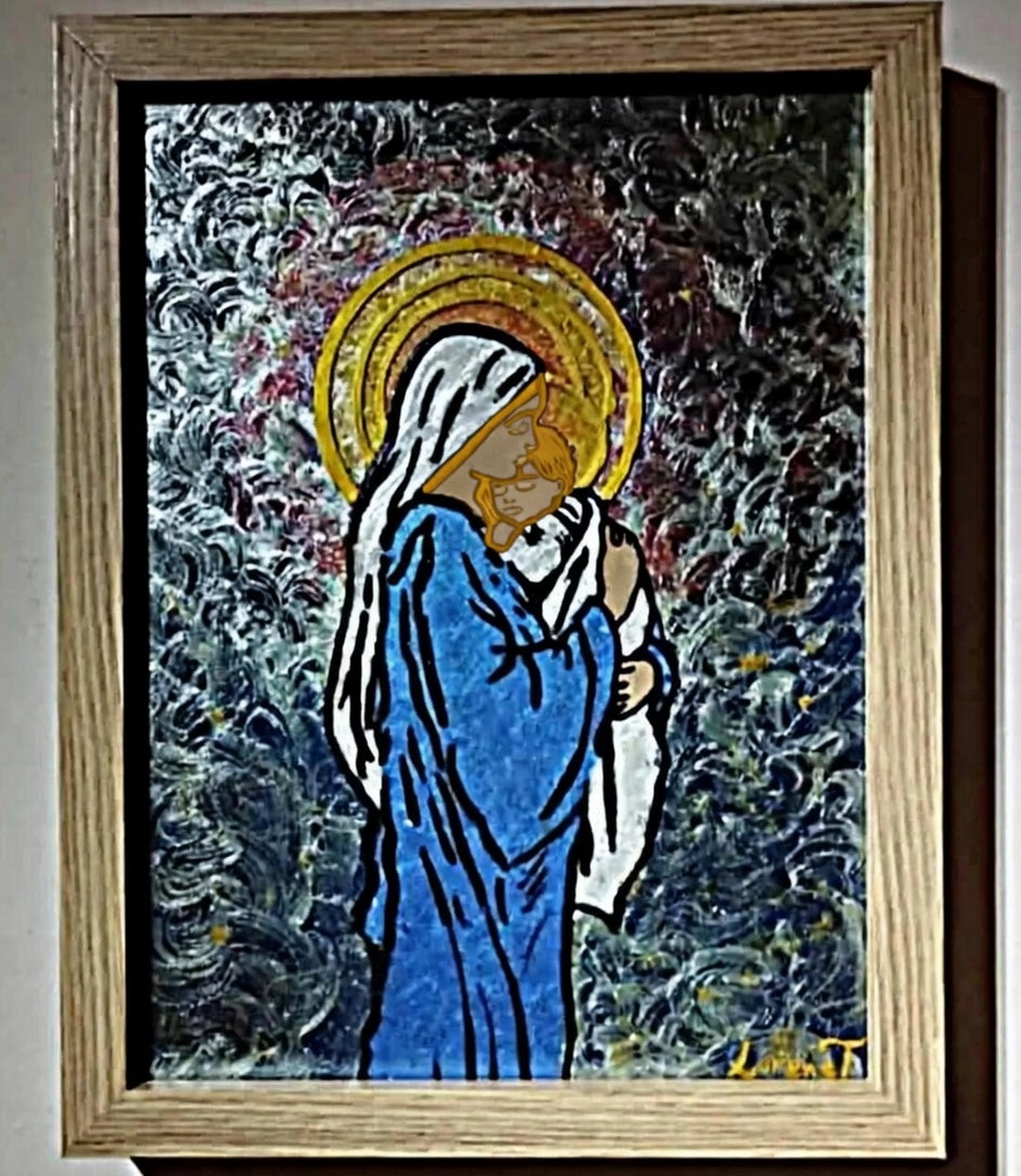 Unikatne slike i križevi po  izboru. Unikatni rad Nea.